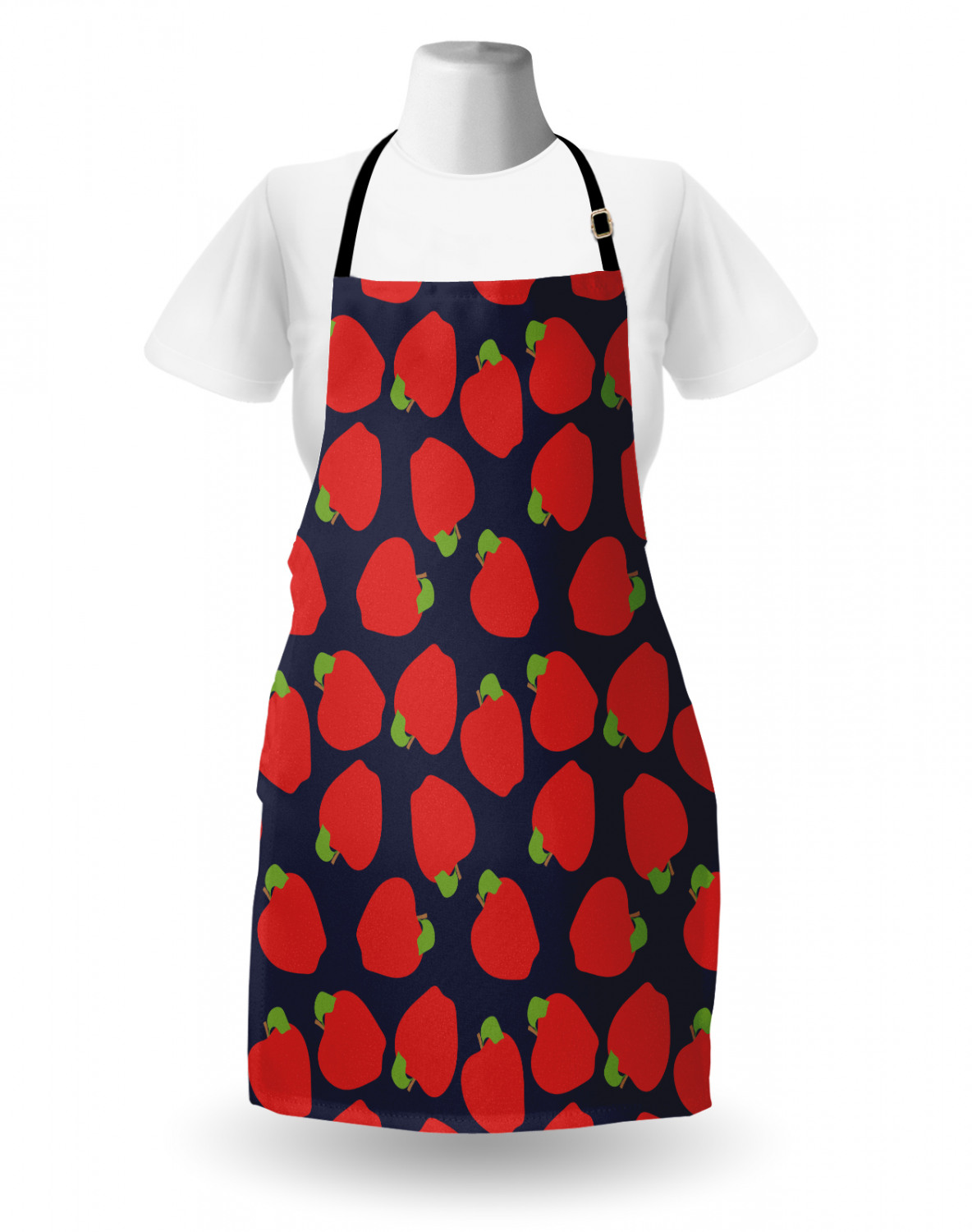 Ambesonne Apron Adjustable Black Strap for Gardening Cooking Standard Size - Picture 86 of 105