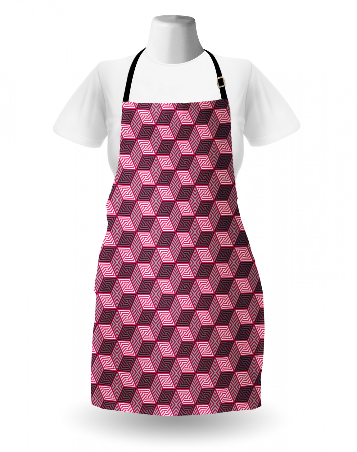 Apron Adjustable Strap for Gardening and Cooking Standard Size Ambesonne