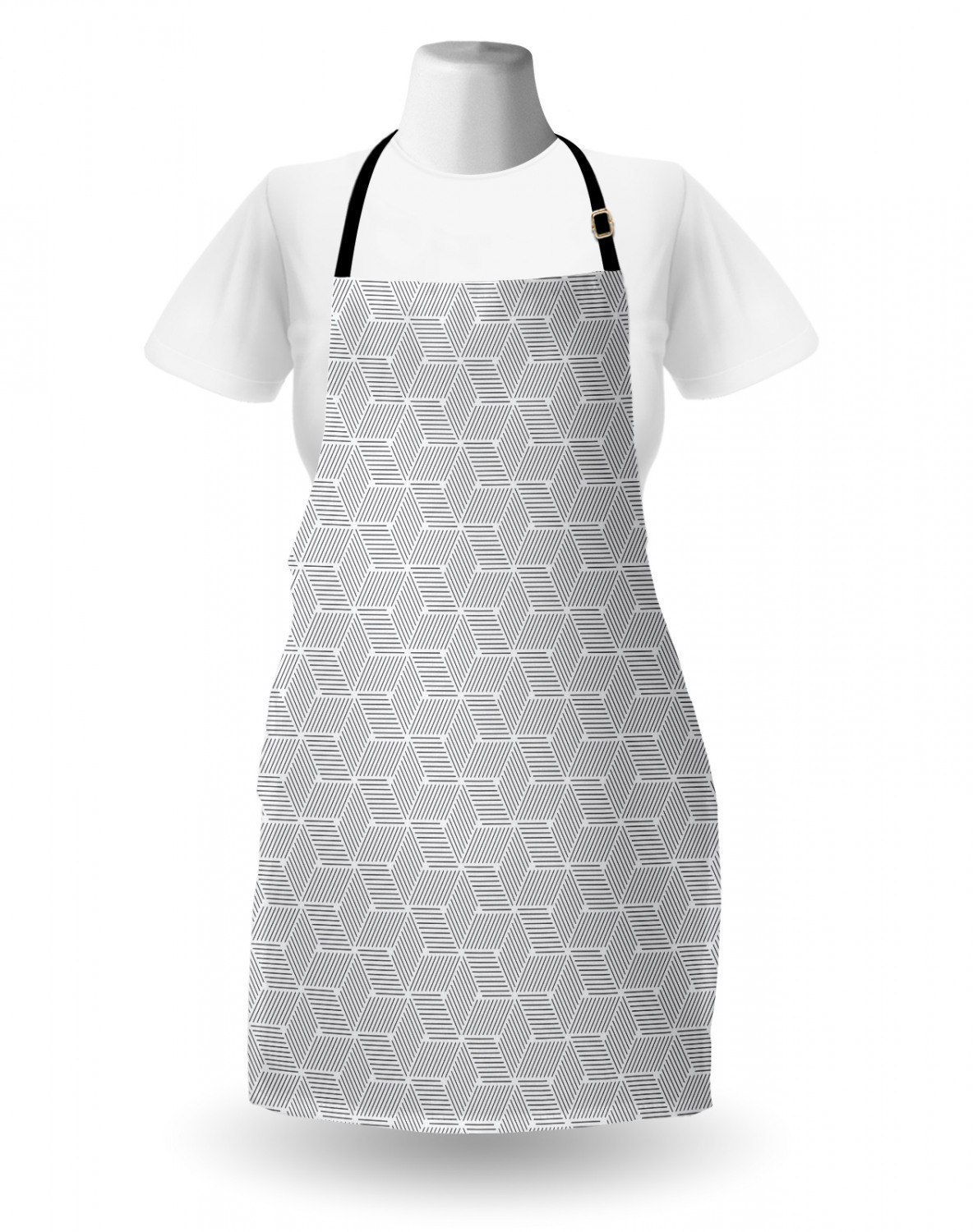 Apron Adjustable Strap for Gardening and Cooking Standard Size Ambesonne