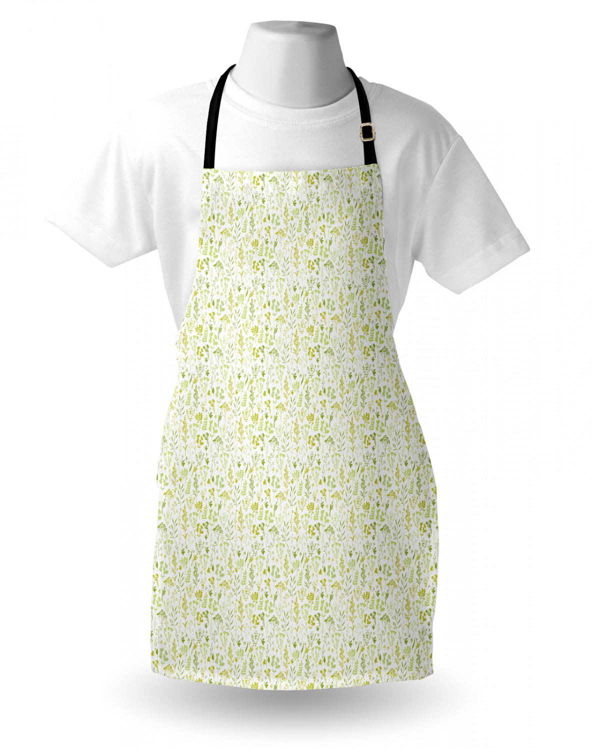 Apron Adjustable Strap for Gardening and Cooking Standard Size Ambesonne