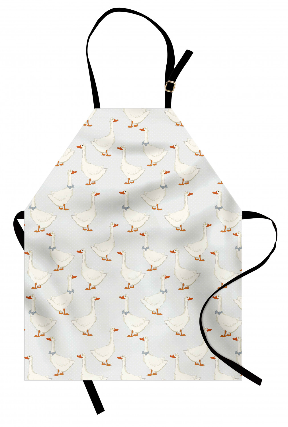 Apron Adjustable Strap for Gardening and Cooking Standard Size Ambesonne