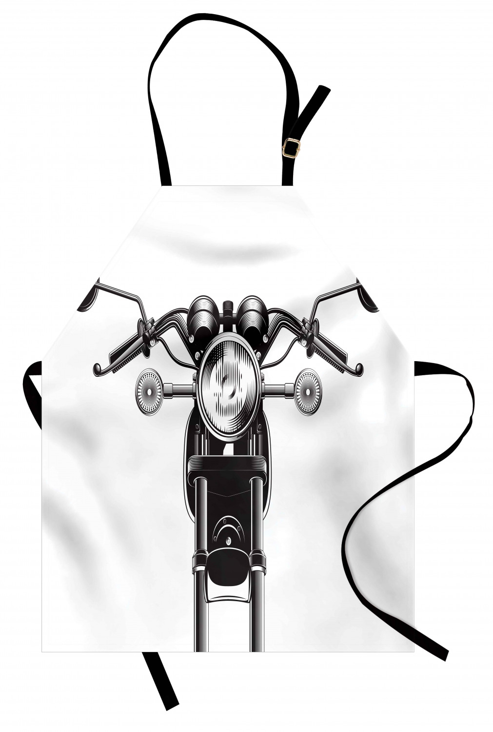 Ambesonne Motorcycle Kids Apron Boys Girls Apron Bib Cooking & Painting