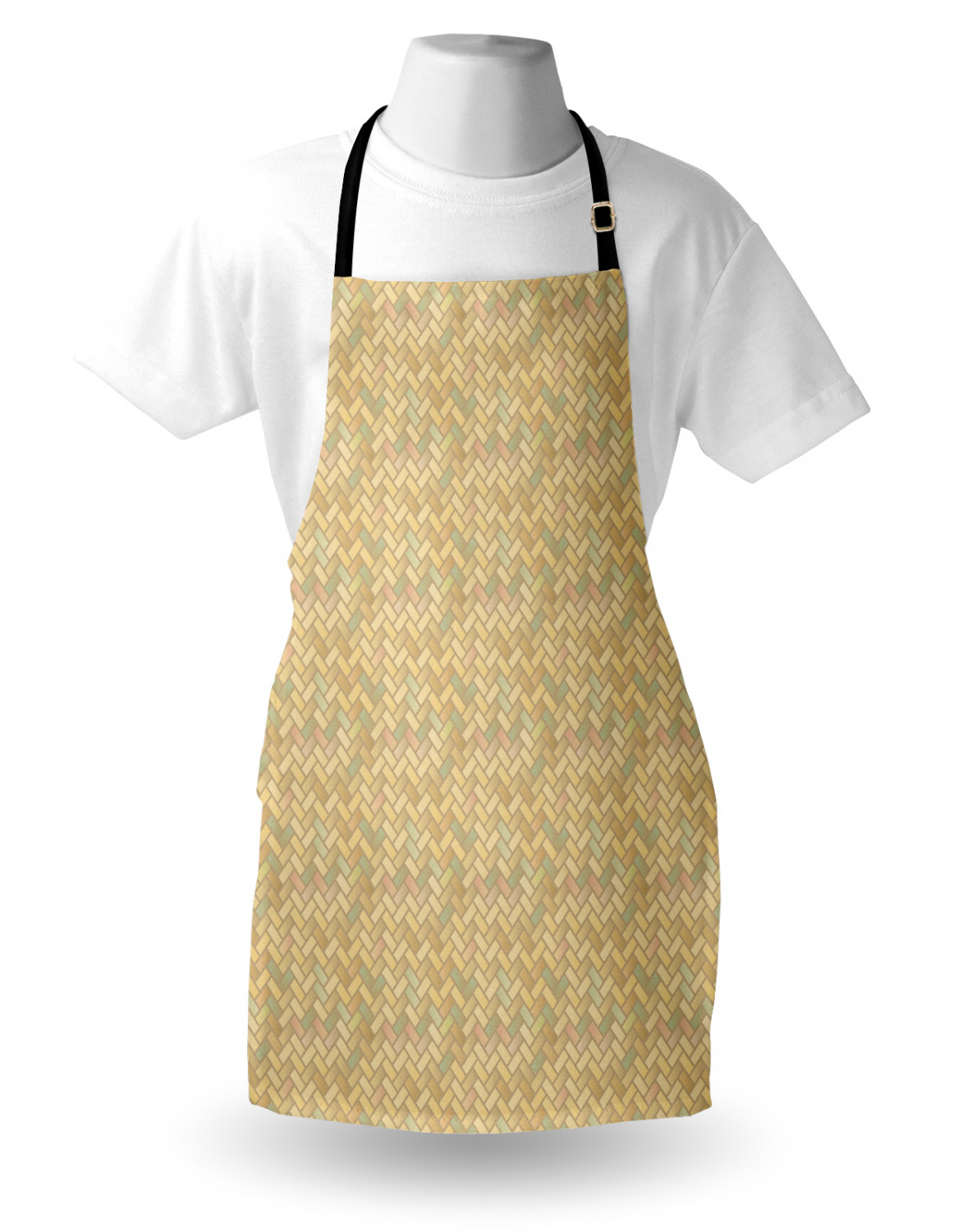 Ambesonne Apron with Adjustable Black Strap for Cooking Unisex Washable