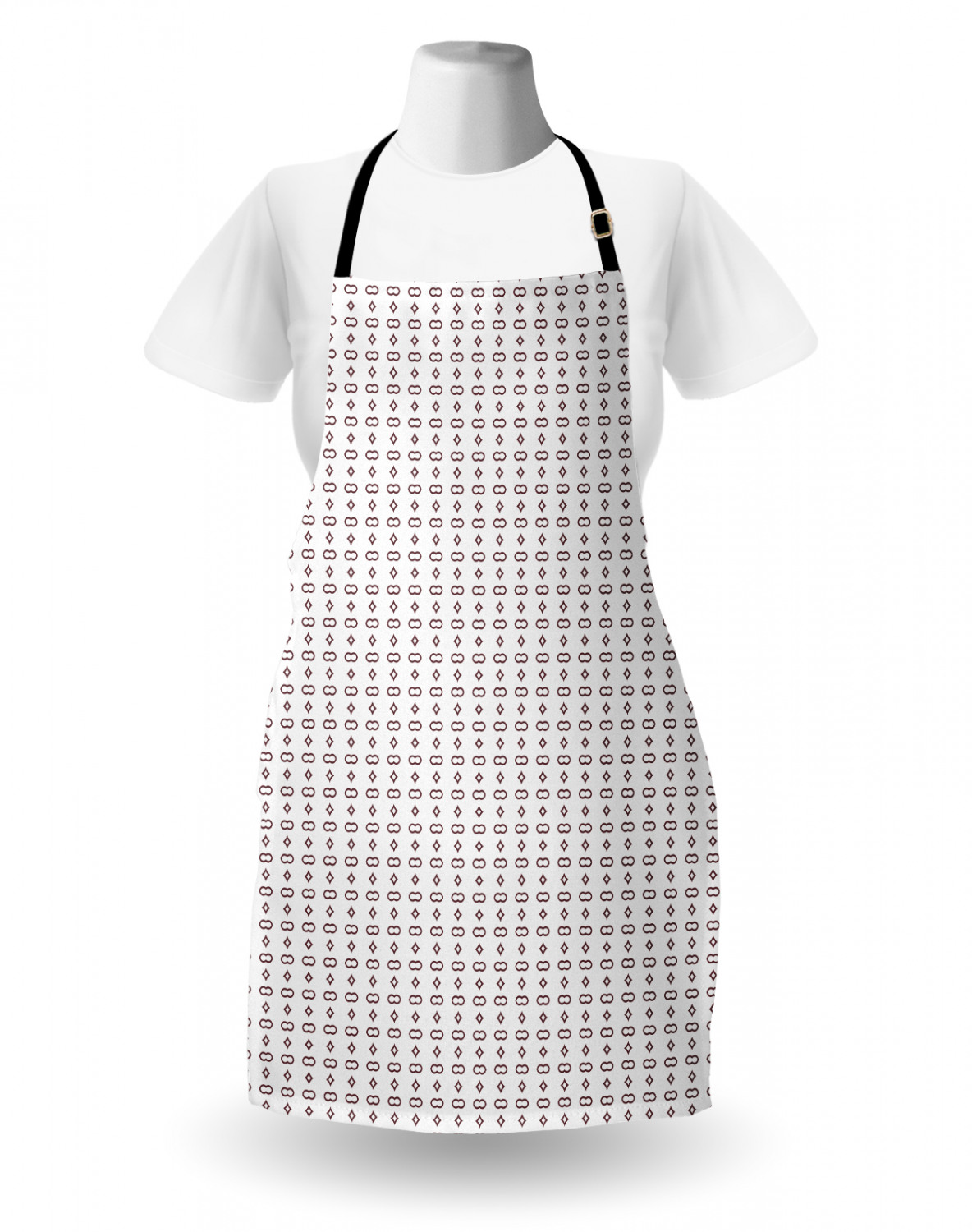 Ambesonne Apron Adjustable Black Strap for Gardening Cooking Standard Size - Picture 92 of 105
