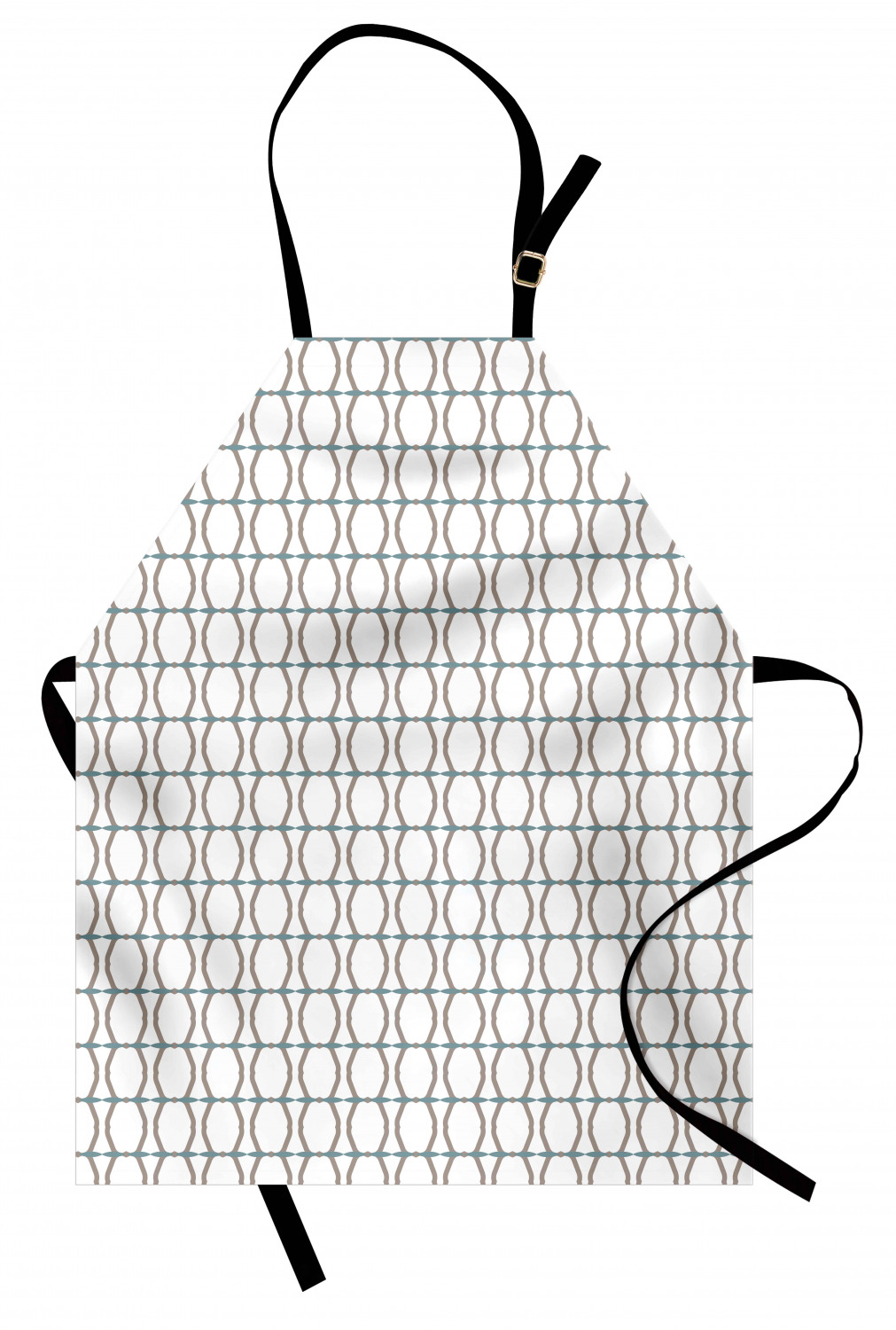 Ambesonne Apron Adjustable Black Strap for Gardening Cooking Standard Size - Picture 10 of 105