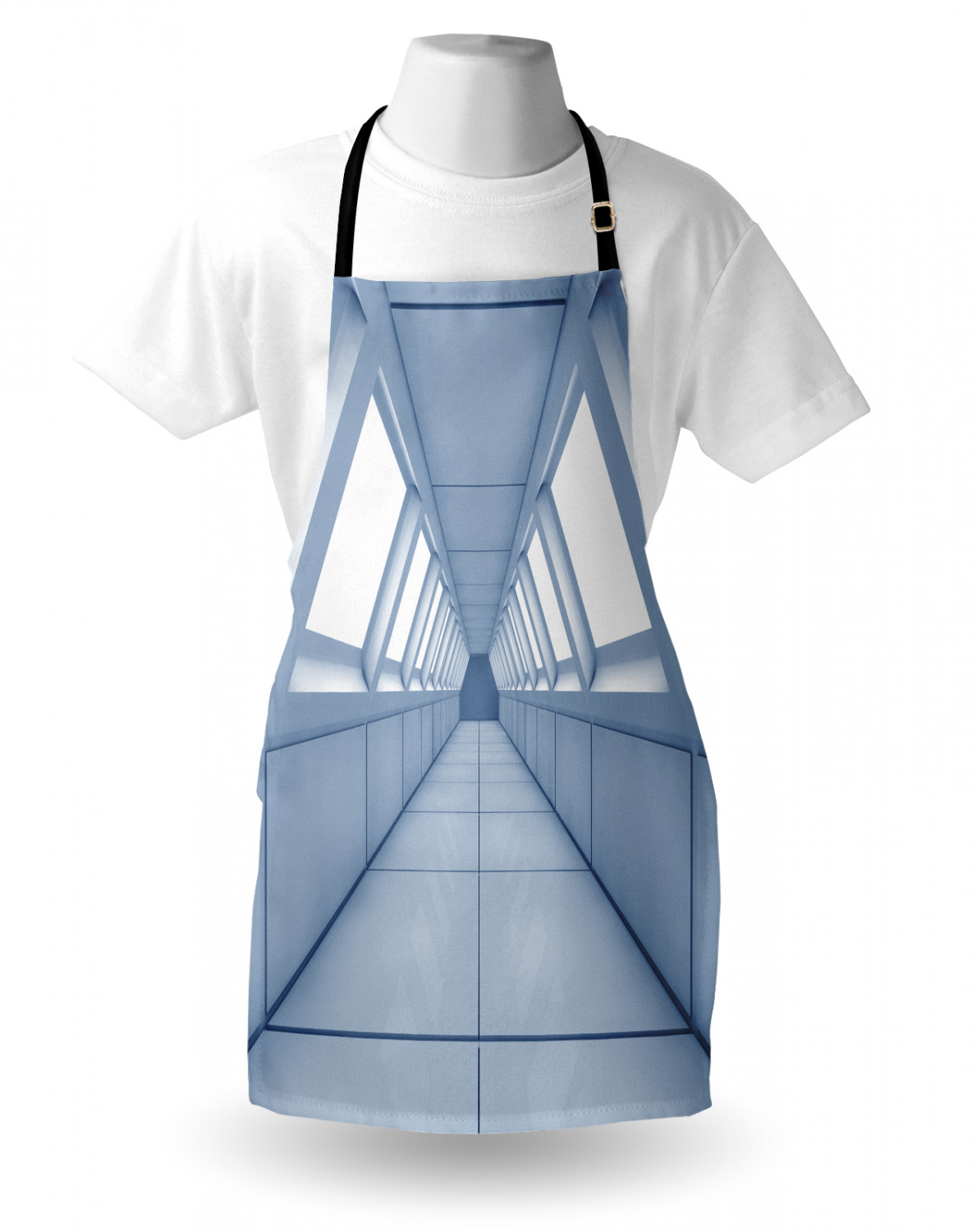 Ambesonne Unisex Apron with Adjustable Neck for Gardening Cooking