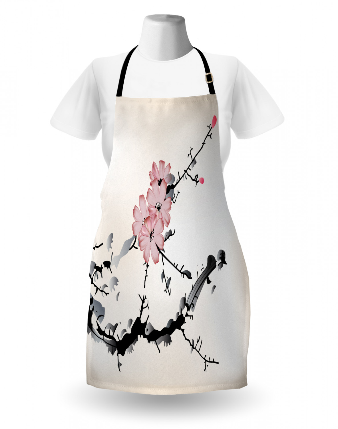 Ambesonne Unisex Apron with Adjustable Neck for Gardening Cooking