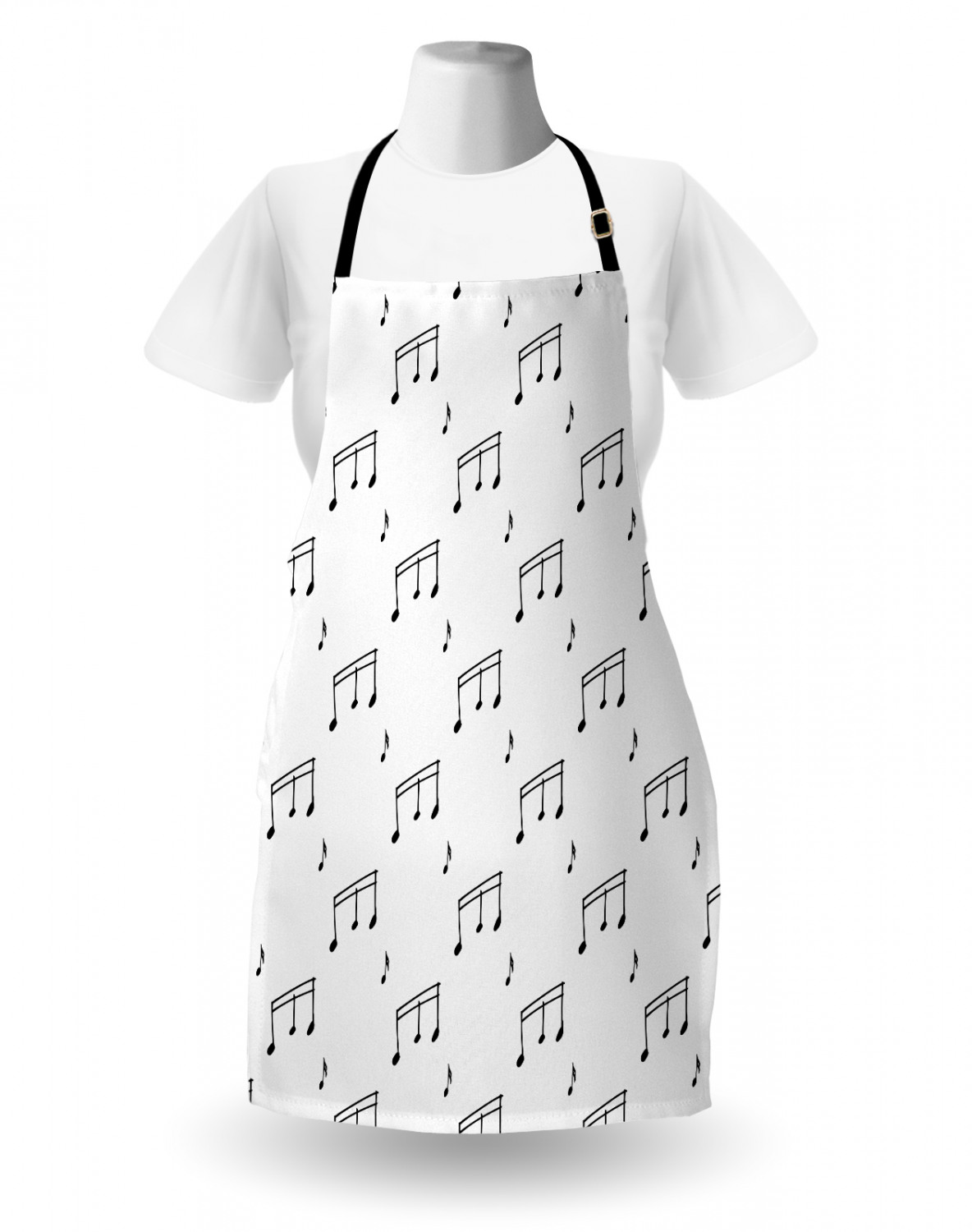 Ambesonne Unisex Apron with Adjustable Neck for Gardening Cooking