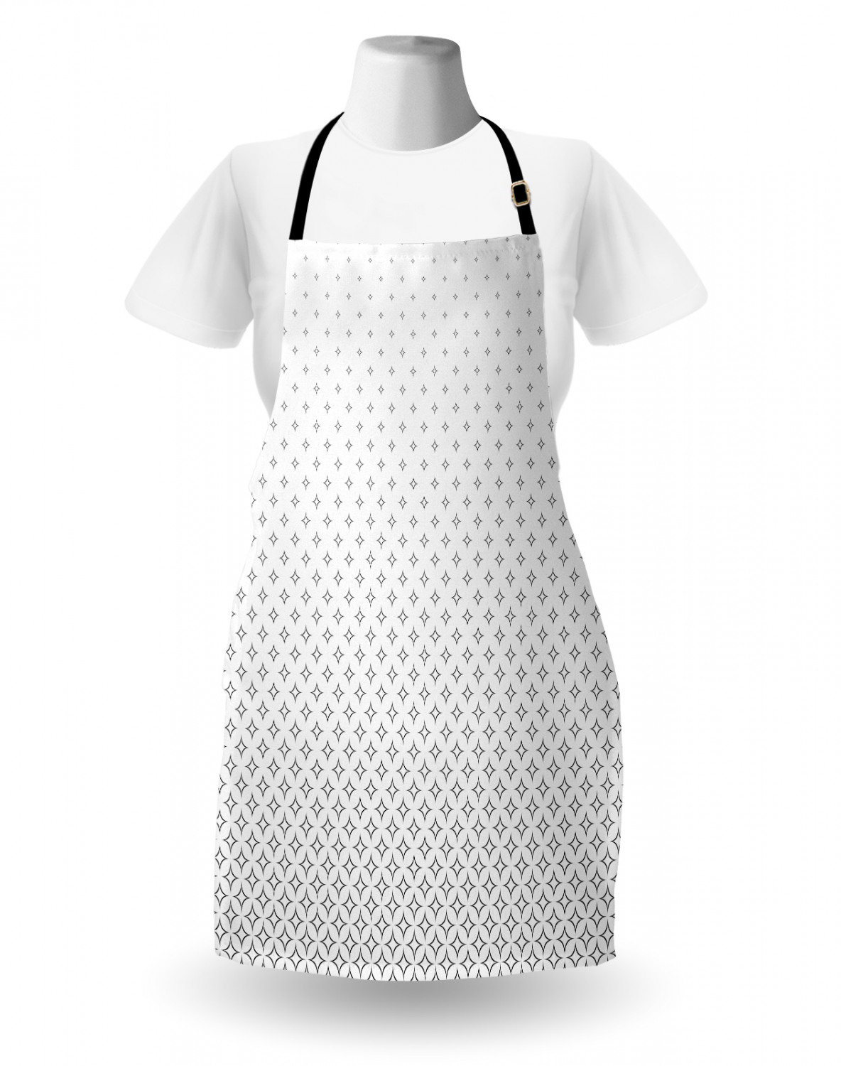 Ambesonne Unisex Apron with Adjustable Neck for Gardening Cooking