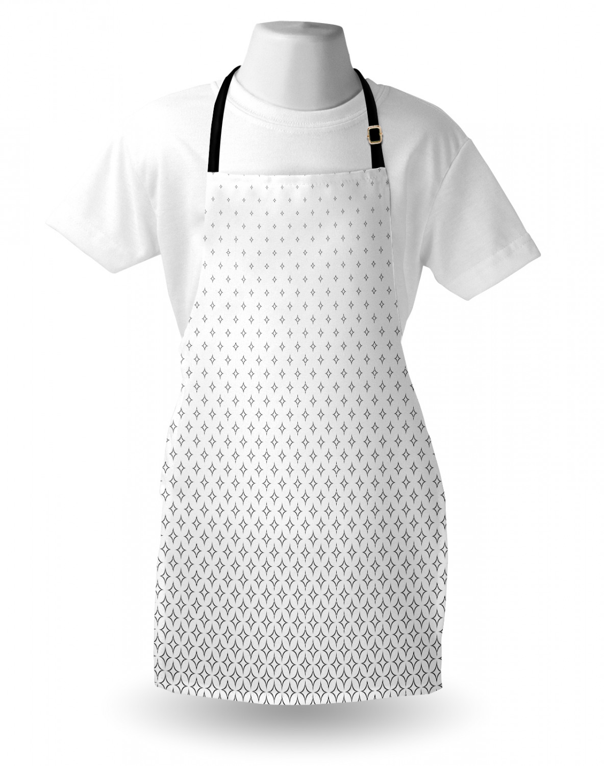 Ambesonne Unisex Apron with Adjustable Neck for Gardening Cooking