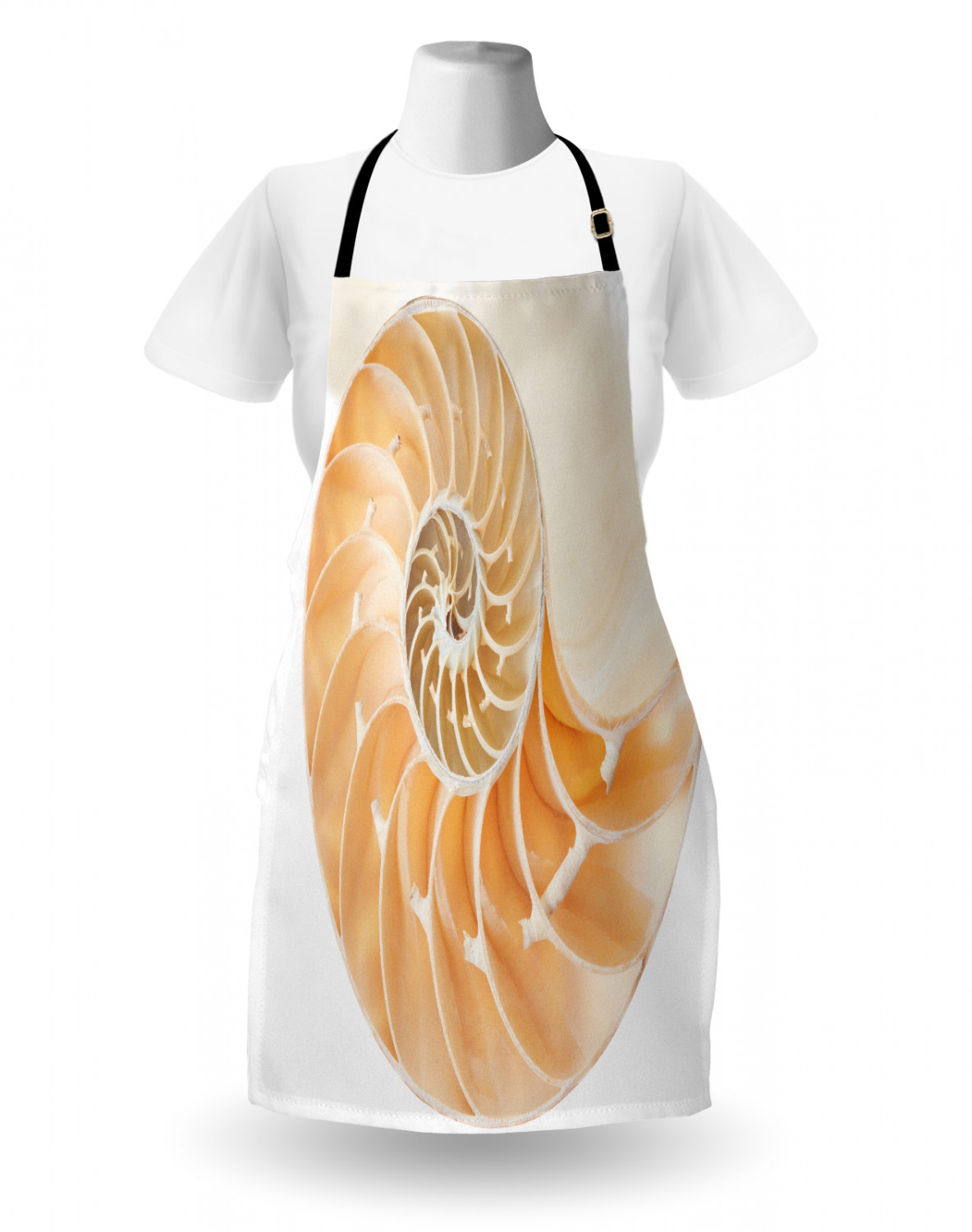 Ambesonne Durable Apron Bib with Adjustable Neck for Cooking Gardening