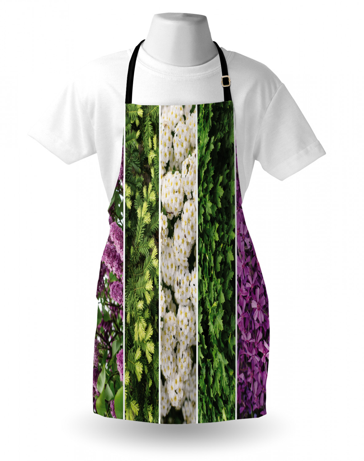 Ambesonne Unisex Apron with Adjustable Neck for Gardening Cooking