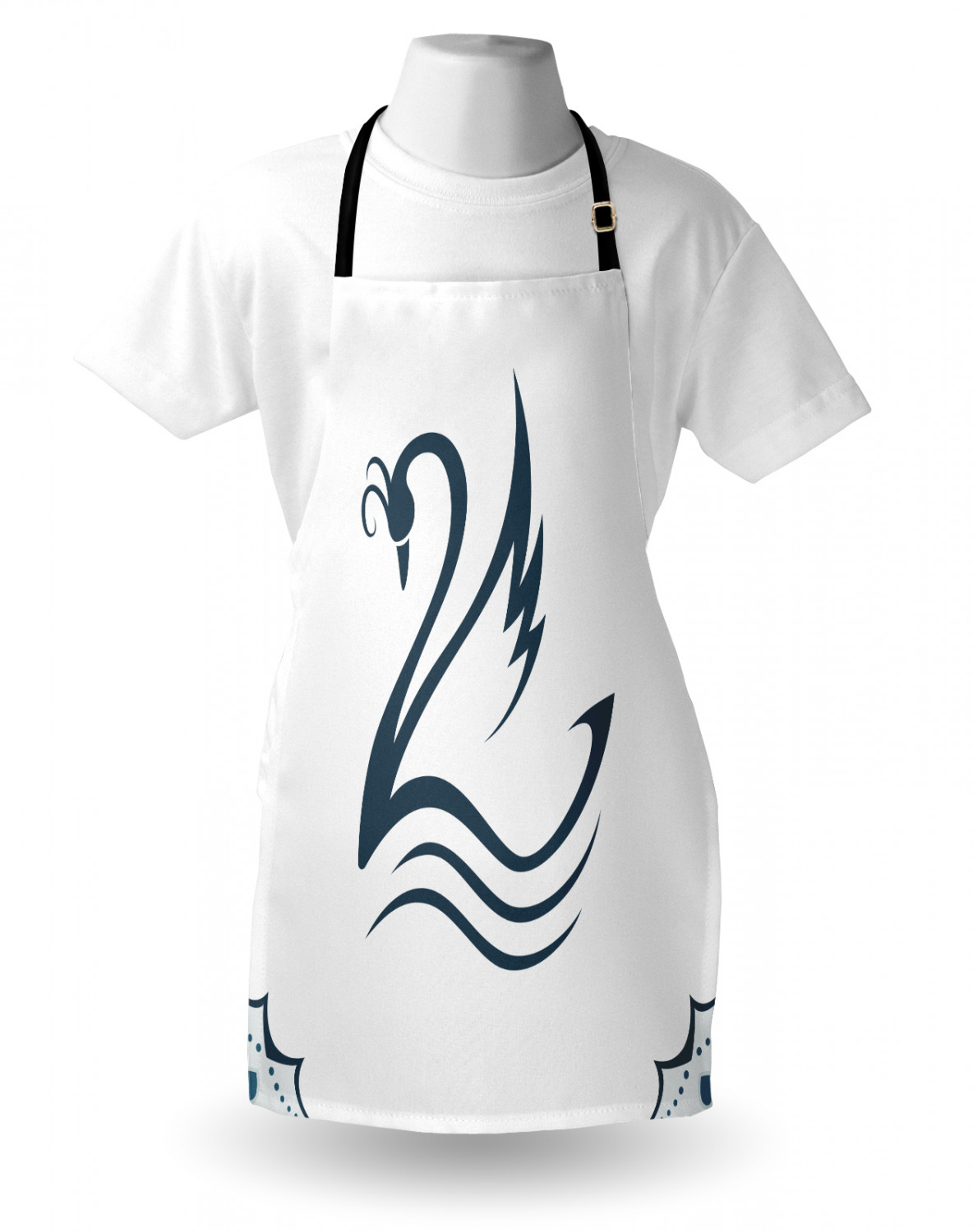 Ambesonne Unisex Apron with Adjustable Neck for Gardening Cooking