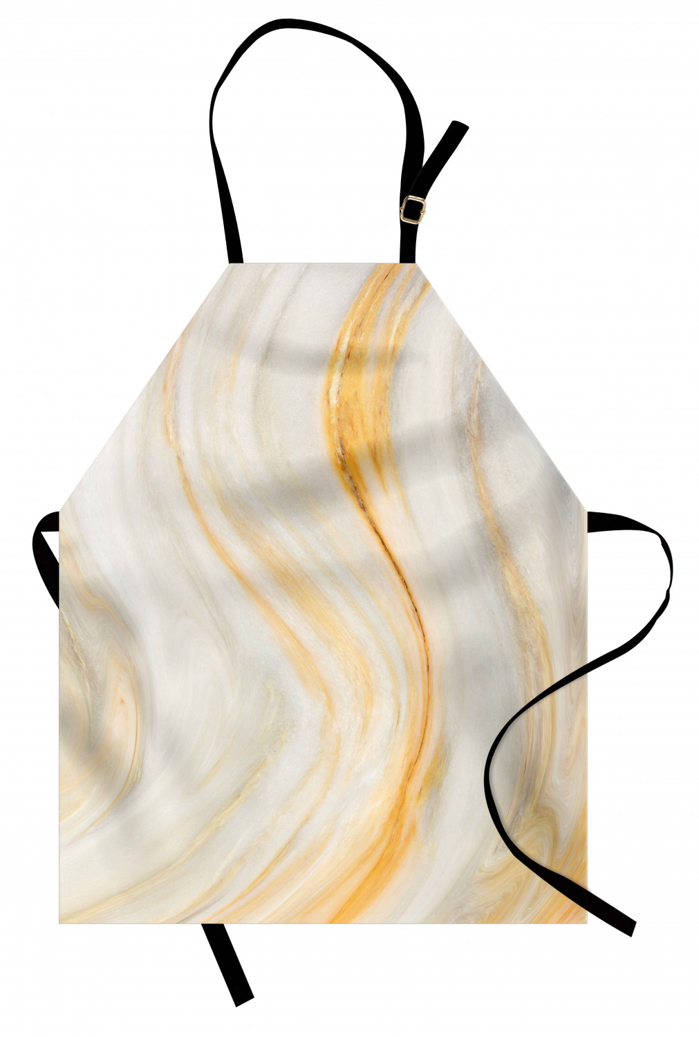 Ambesonne Durable Apron Bib with Adjustable Neck for Cooking Gardening