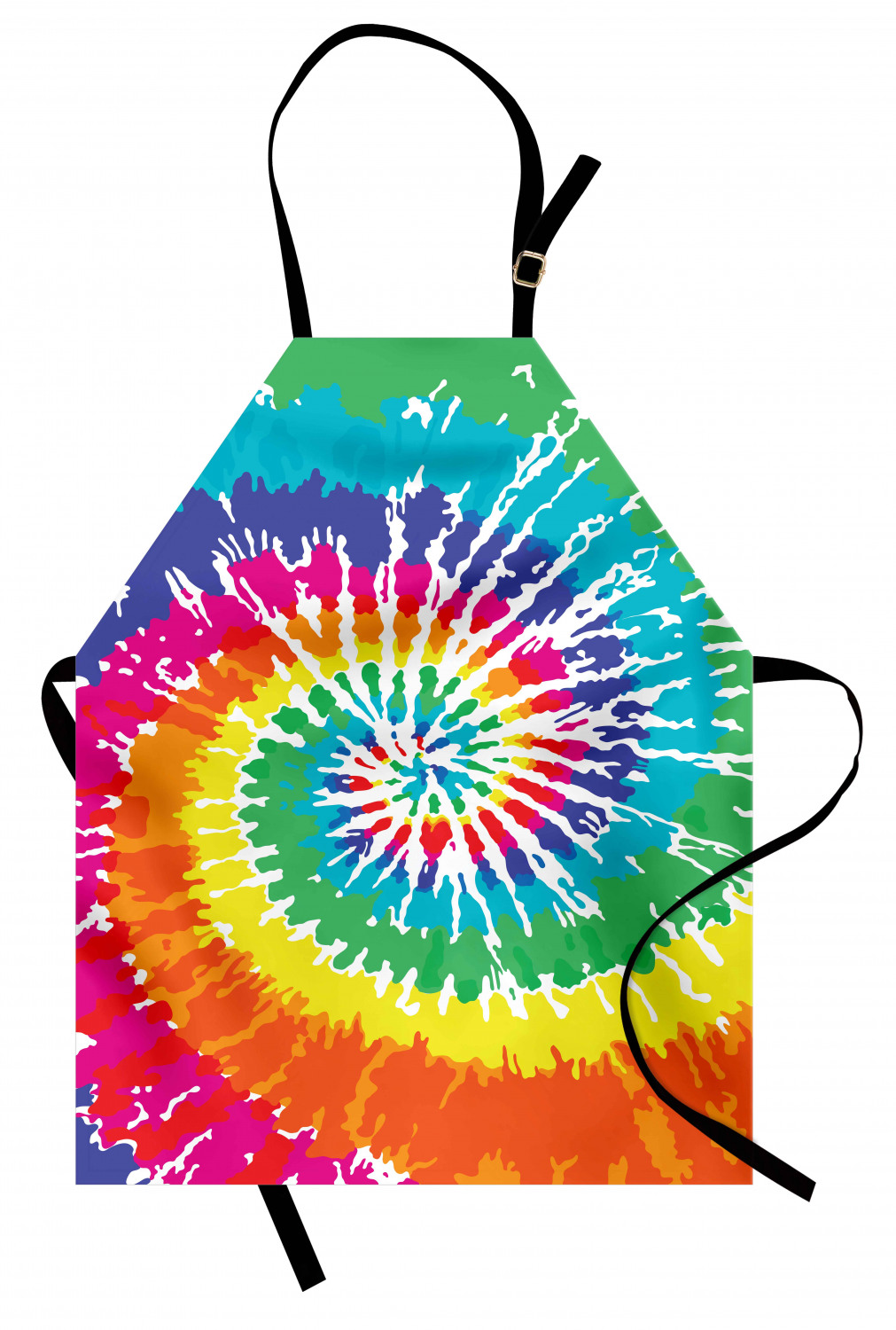 Ambesonne Rainbow Fun Kids Apron Boys Girls Apron Bib Cooking & Painting