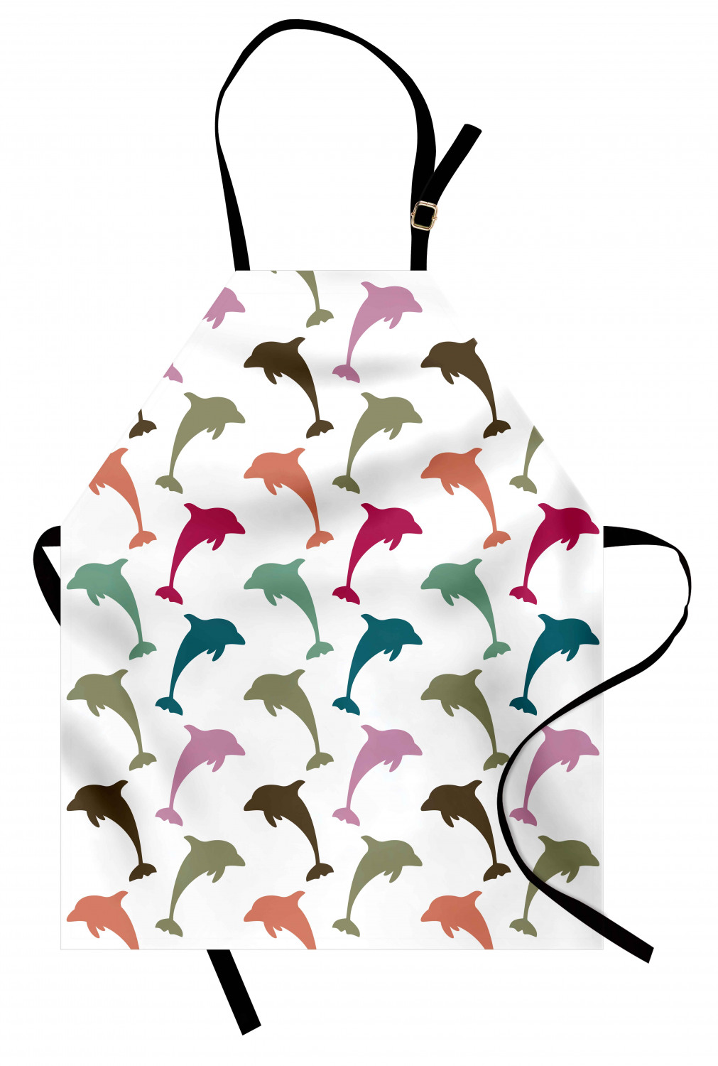 Ambesonne Animal Pattern Kids Apron Boys Girls Apron Bib Cooking & Painting