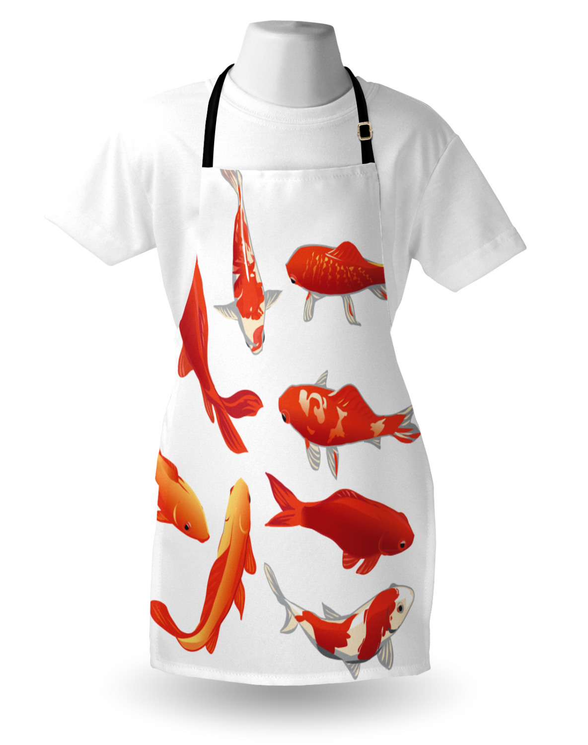 Funny Animal Apron Unisex Kitchen Bib with Adjustable Neck Cooking Baking