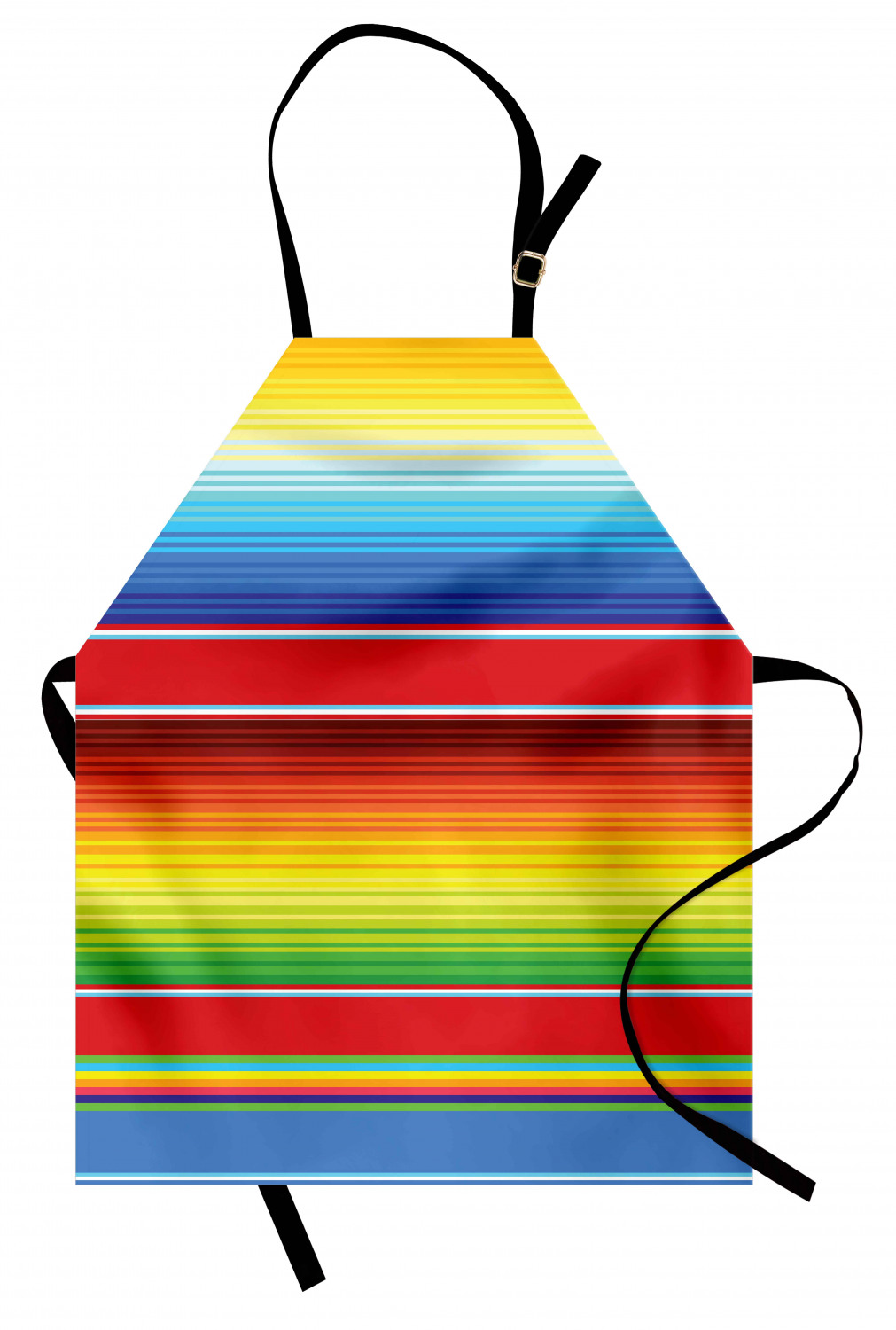 Ambesonne Rainbow Fun Kids Apron Boys Girls Apron Bib Cooking & Painting