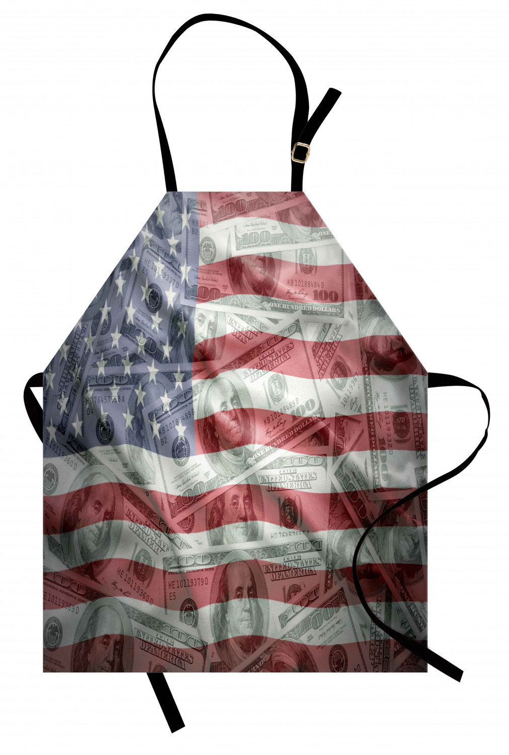 Ambesonne Durable Apron Bib with Adjustable Neck for Cooking Gardening