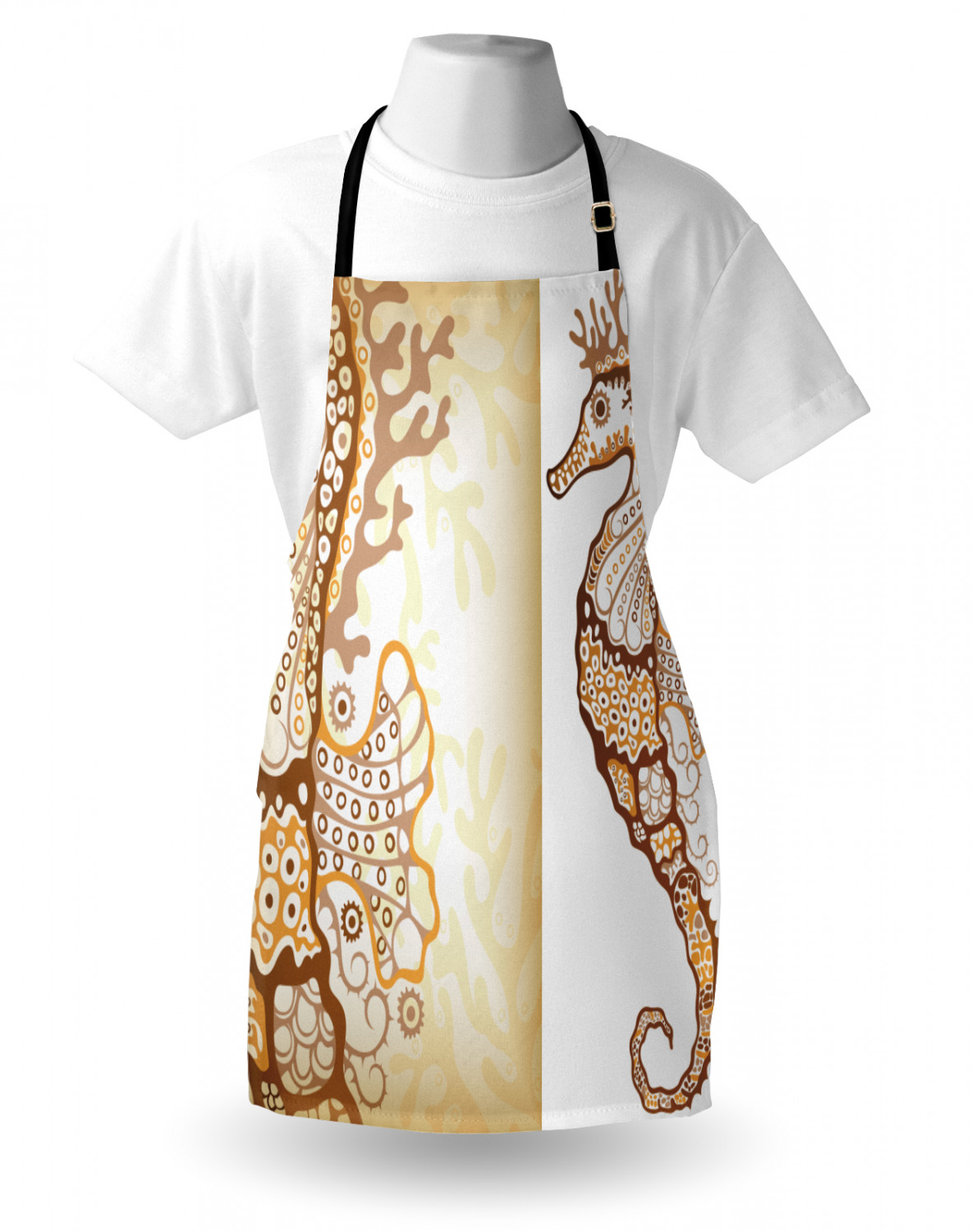 Animals Apron Unisex Kitchen Bib with Adjustable Neck Cooking Baking