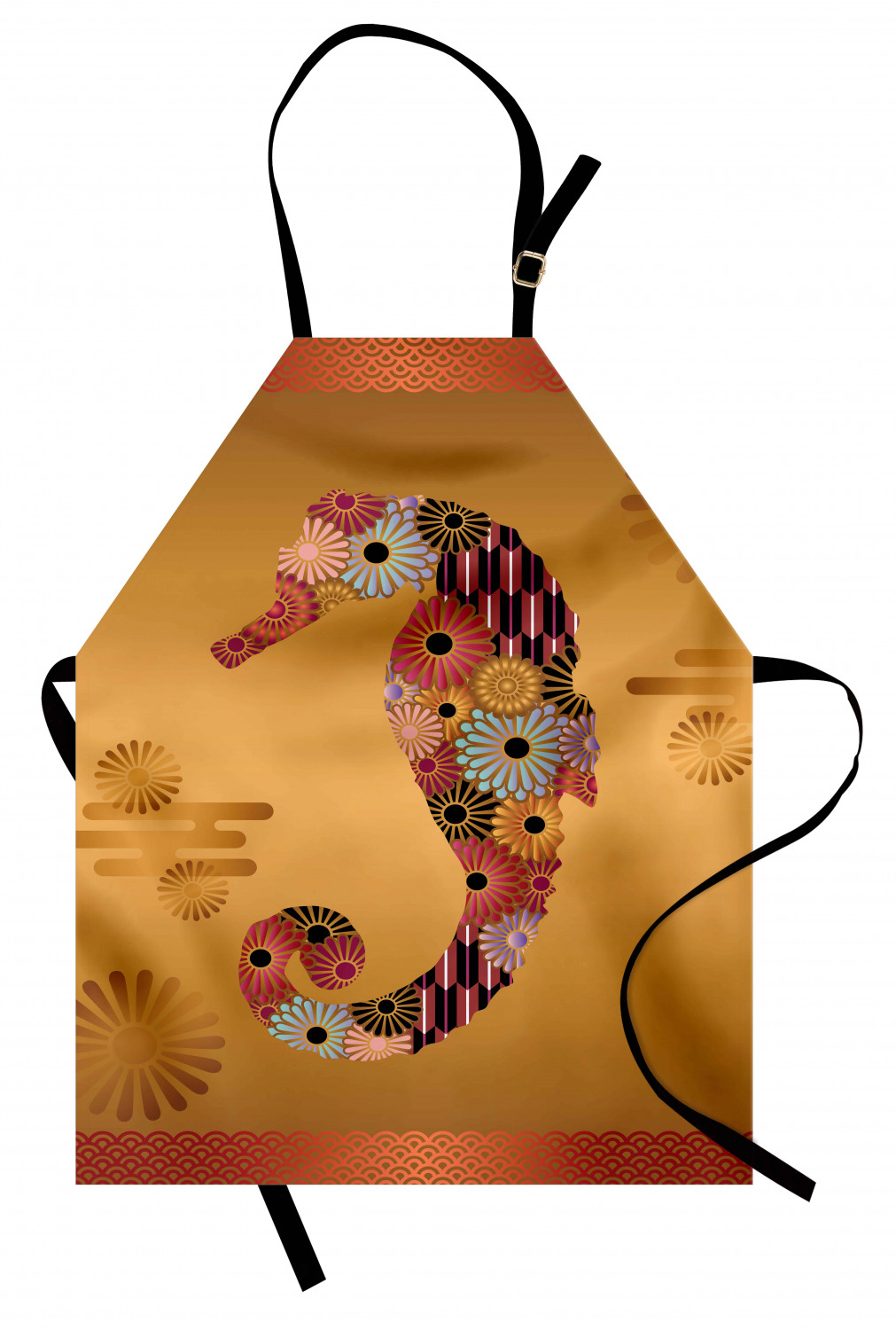 Ambesonne Animal Pattern Kids Apron Boys Girls Apron Bib Cooking & Painting