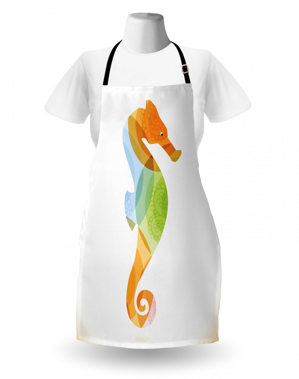 Animals Apron Unisex Kitchen Bib with Adjustable Neck Cooking Baking