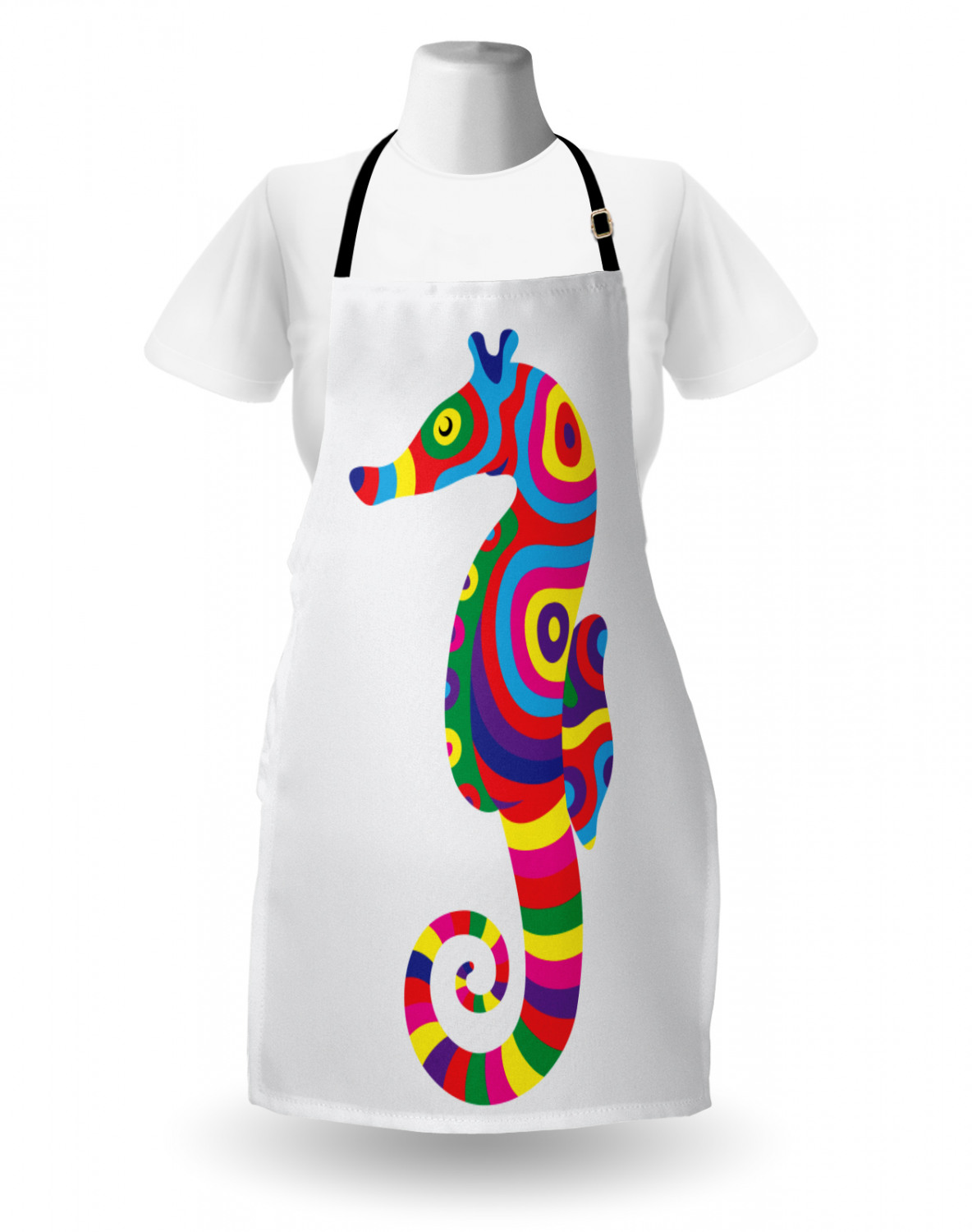 Animals Apron Unisex Kitchen Bib with Adjustable Neck Cooking Baking