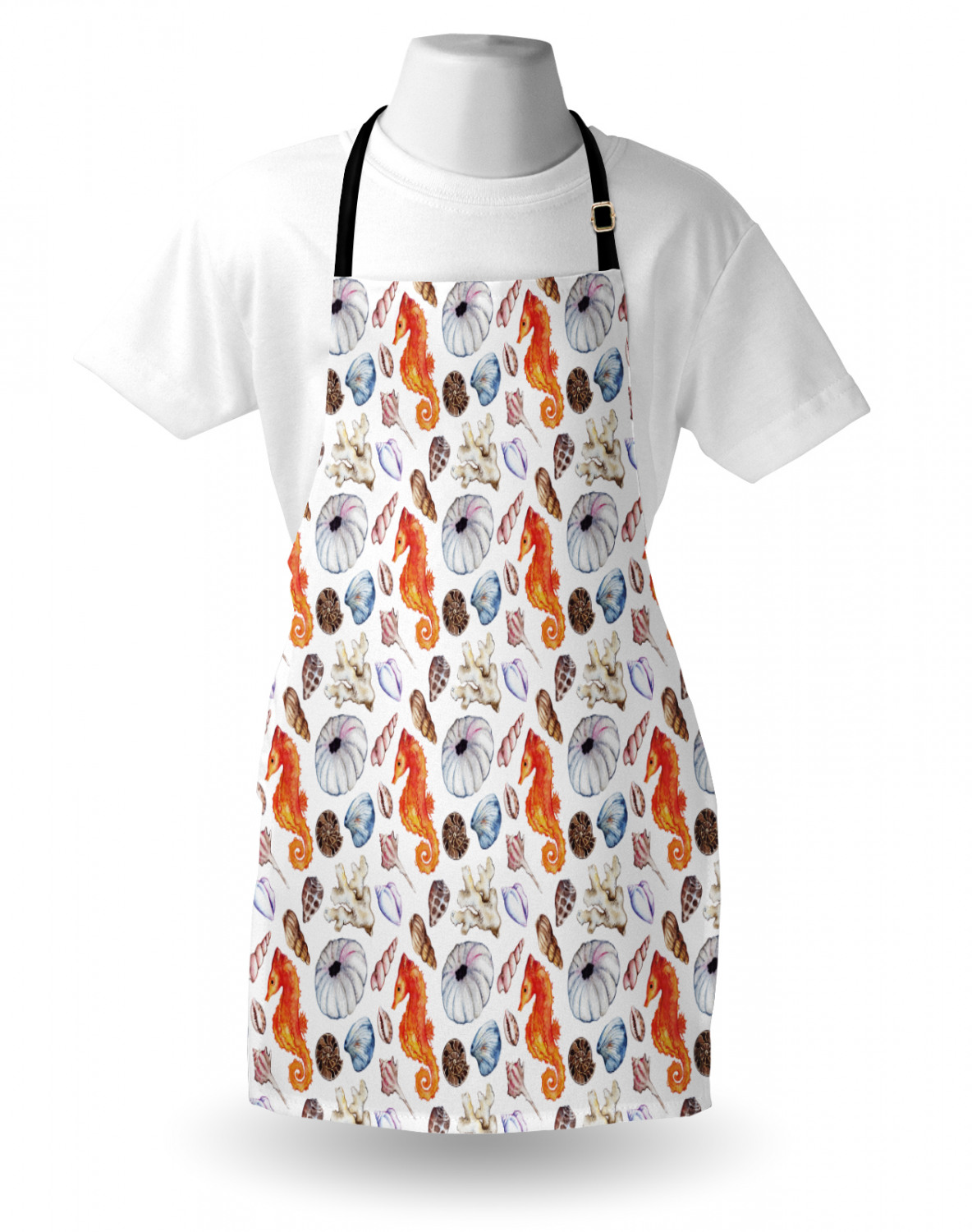 Animals Apron Unisex Kitchen Bib with Adjustable Neck Cooking Baking