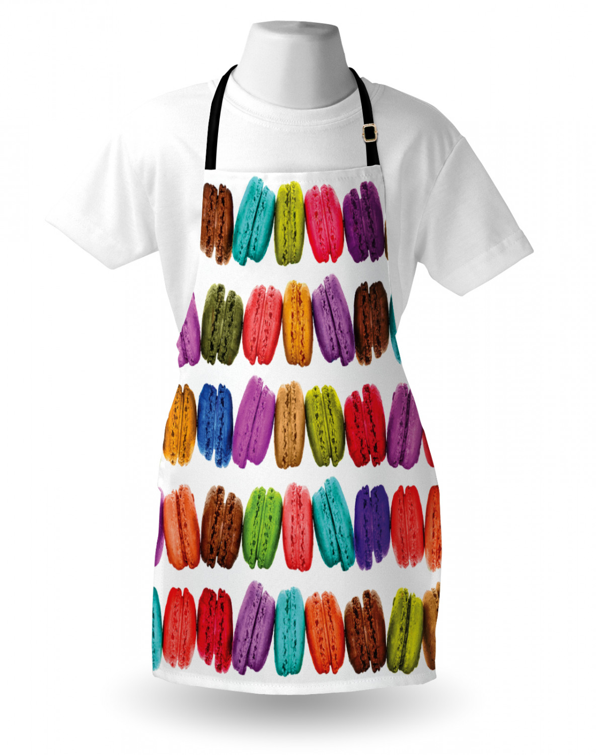 Gingerbread Man Apron Unisex Kitchen Bib with Adjustable Neck Cooking