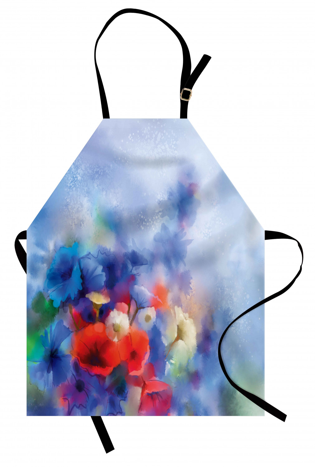 Ambesonne Flower Art Kids Apron Boys Girls Apron Bib Cooking & Painting - Bild 43 von 123