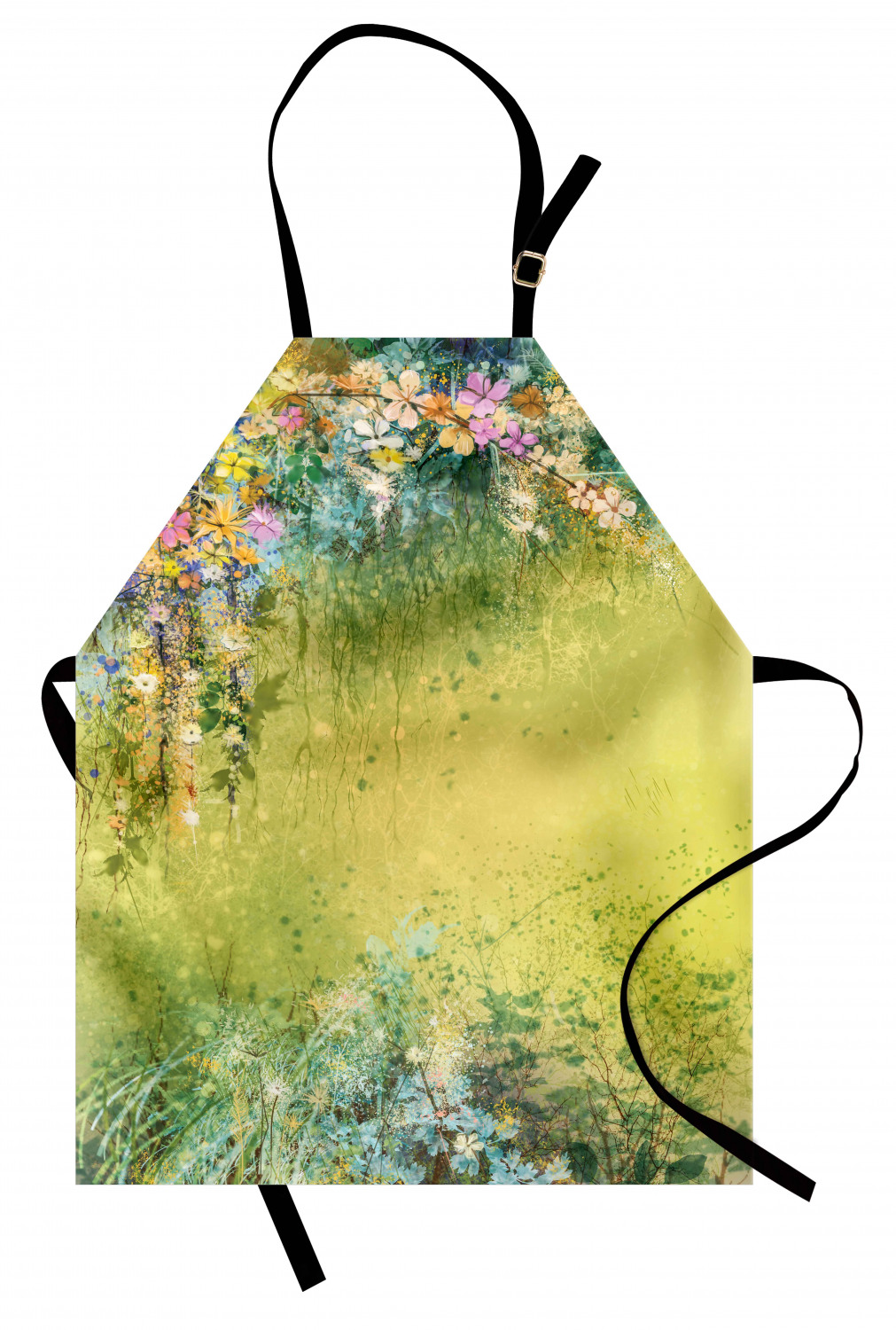 Ambesonne Flower Art Kids Apron Boys Girls Apron Bib Cooking & Painting - Bild 105 von 123