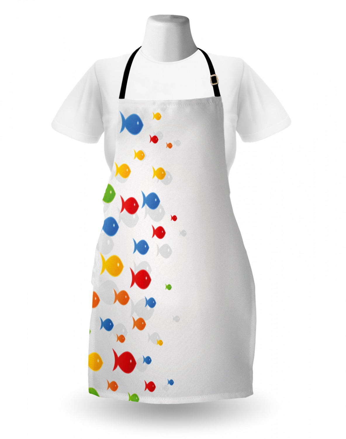 Animals Apron Unisex Kitchen Bib with Adjustable Neck Cooking Baking