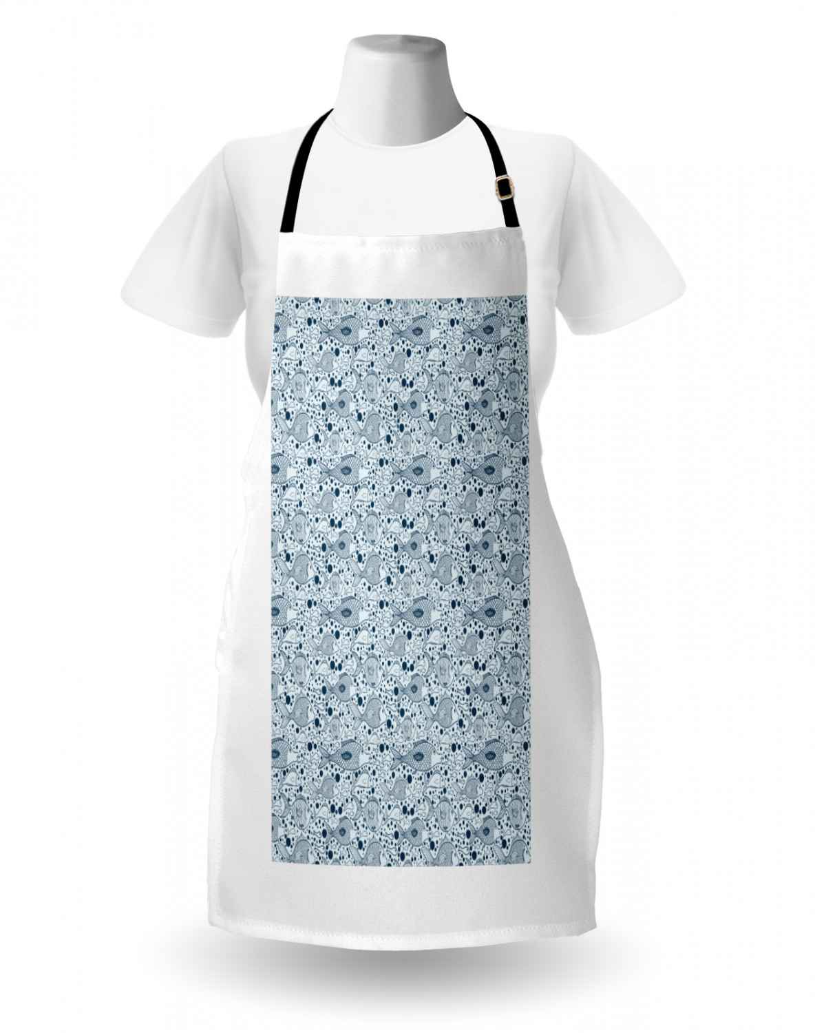 Funny Animal Apron Unisex Kitchen Bib with Adjustable Neck Cooking Baking