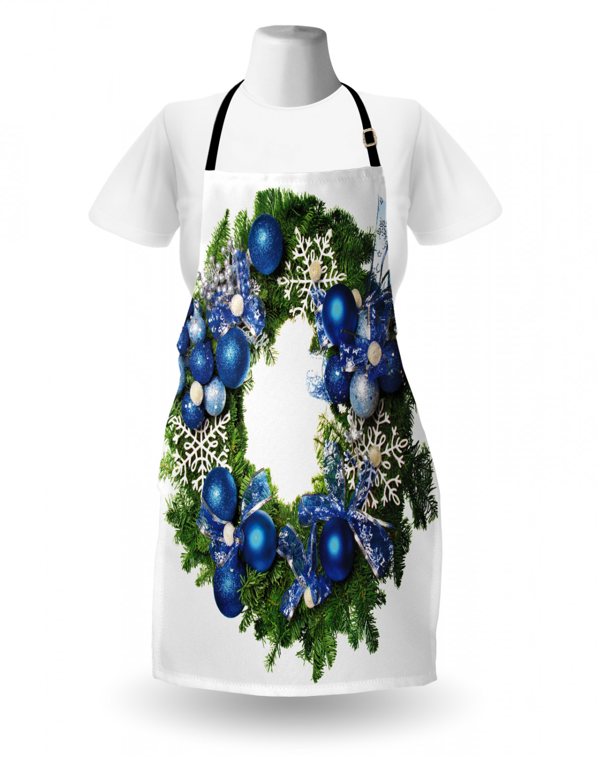 Ambesonne Apron Bib with Adjustable Black Strap Garden Cooking Standard Size - 第 113/144 張圖片