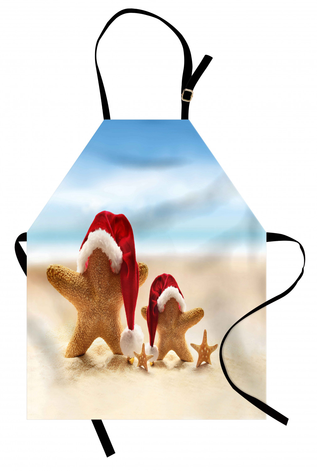 Ambesonne Apron Bib with Adjustable Black Strap Garden Cooking Standard Size - 第 106/144 張圖片