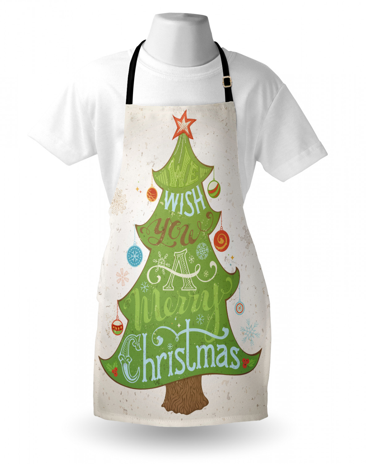 Ambesonne Apron Bib with Adjustable Black Strap Garden Cooking Standard Size - 第 63/144 張圖片