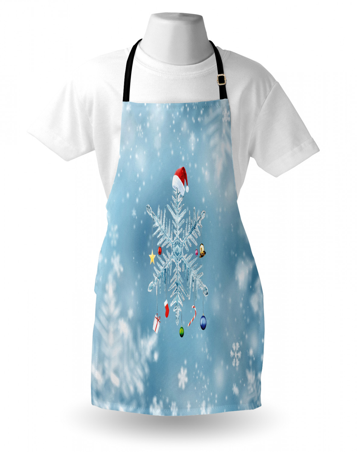 Ambesonne Apron Bib with Adjustable Black Strap Garden Cooking Standard Size - 第 72/144 張圖片