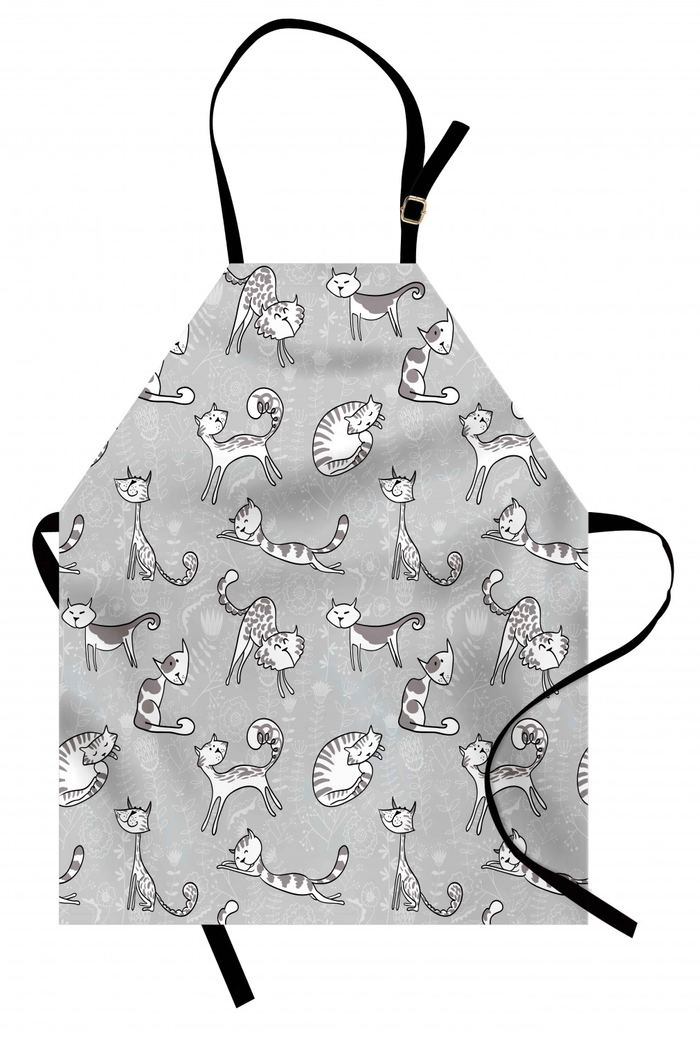 Ambesonne Flower Art Kids Apron Boys Girls Apron Bib Cooking & Painting - Bild 23 von 123