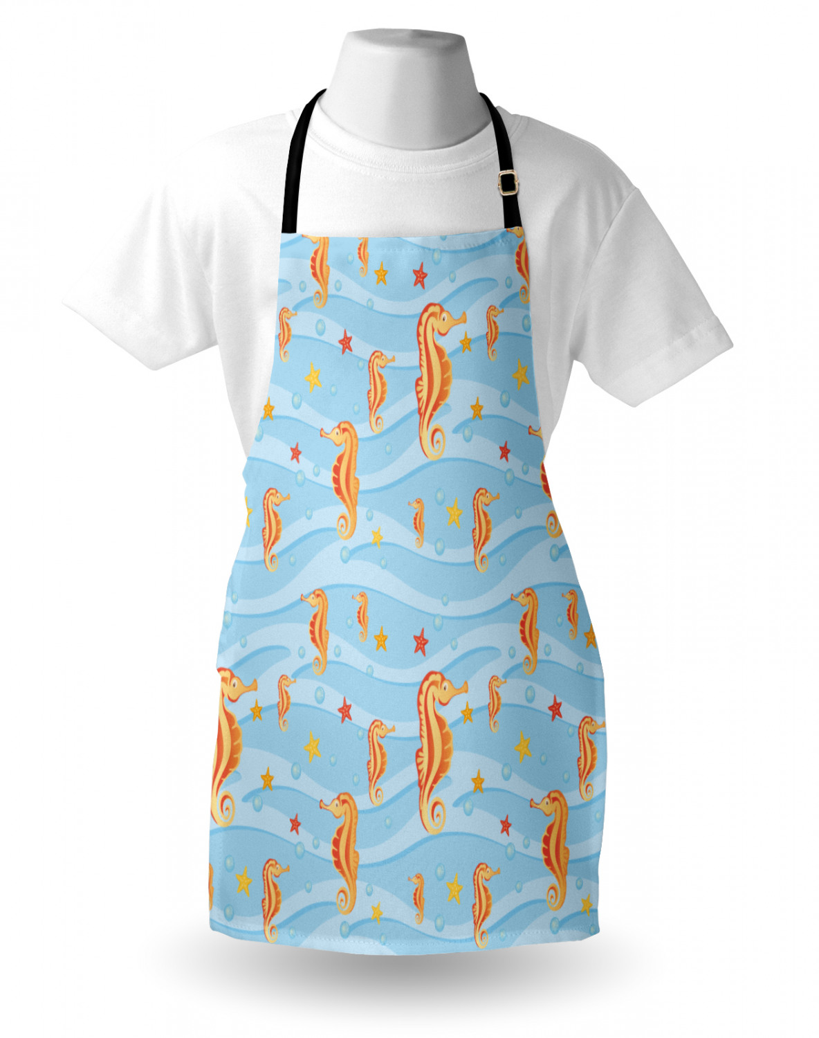 Animals Apron Unisex Kitchen Bib with Adjustable Neck Cooking Baking