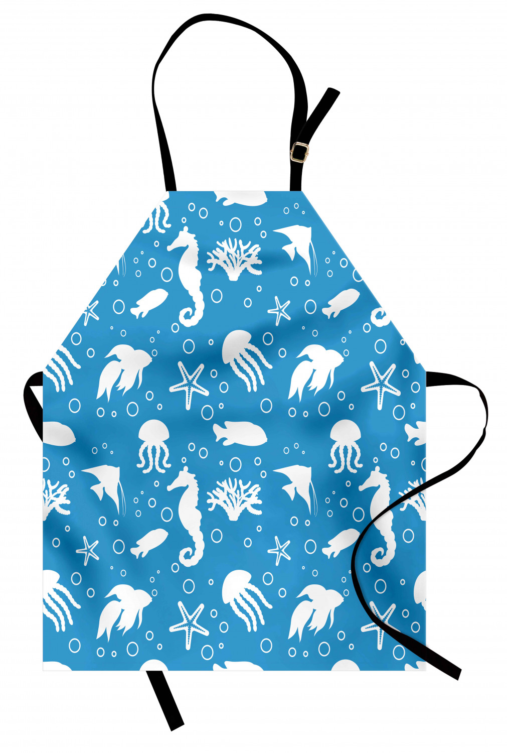 Animals Apron Unisex Kitchen Bib with Adjustable Neck Cooking Baking