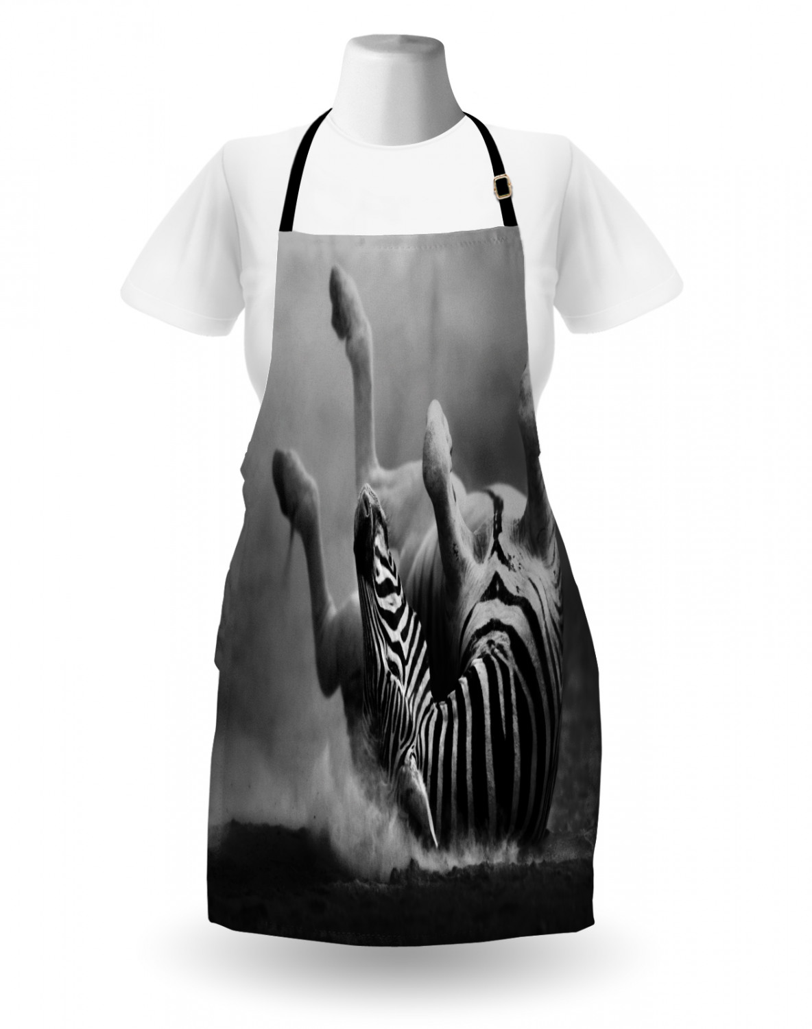 Animals Apron Unisex Kitchen Bib with Adjustable Neck Cooking Baking