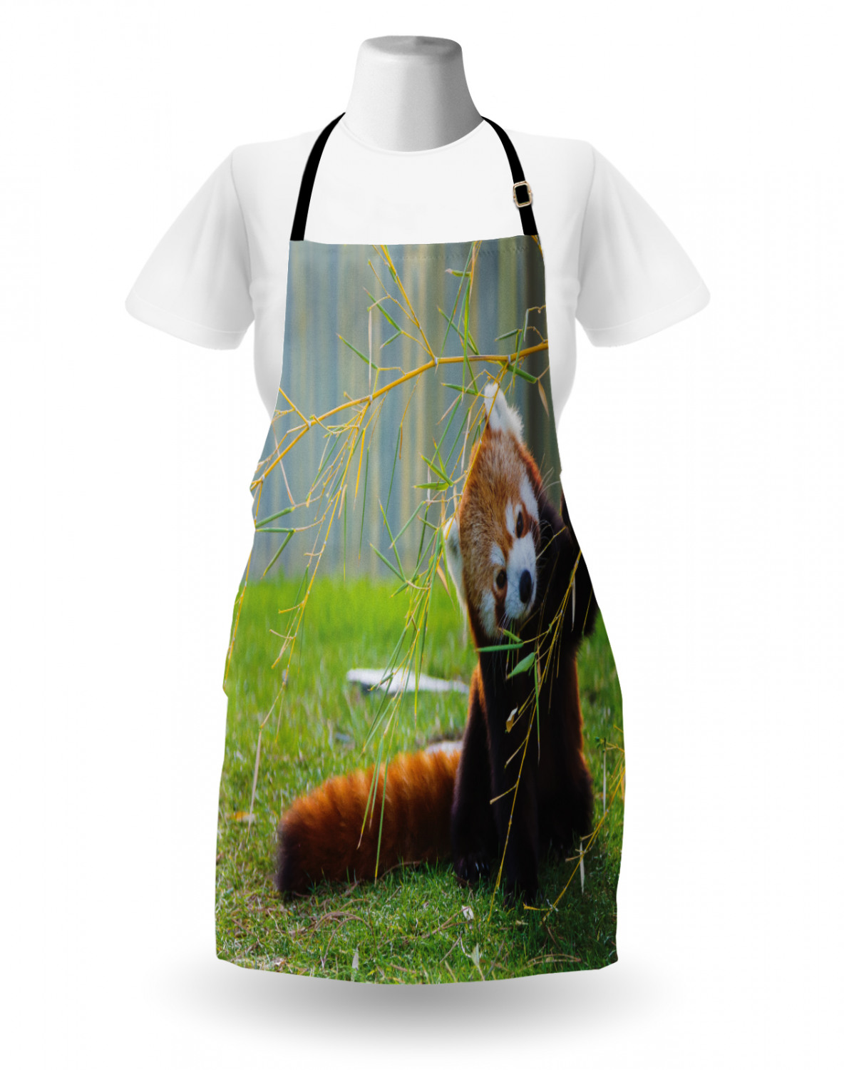 Animals Apron Unisex Kitchen Bib with Adjustable Neck Cooking Baking