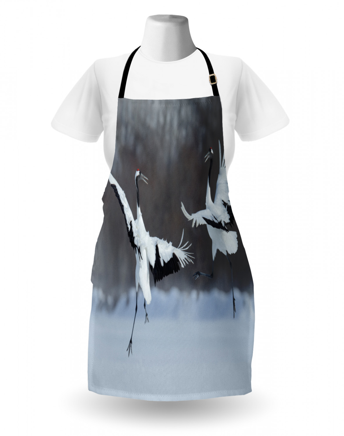 Animals Apron Unisex Kitchen Bib with Adjustable Neck Cooking Baking