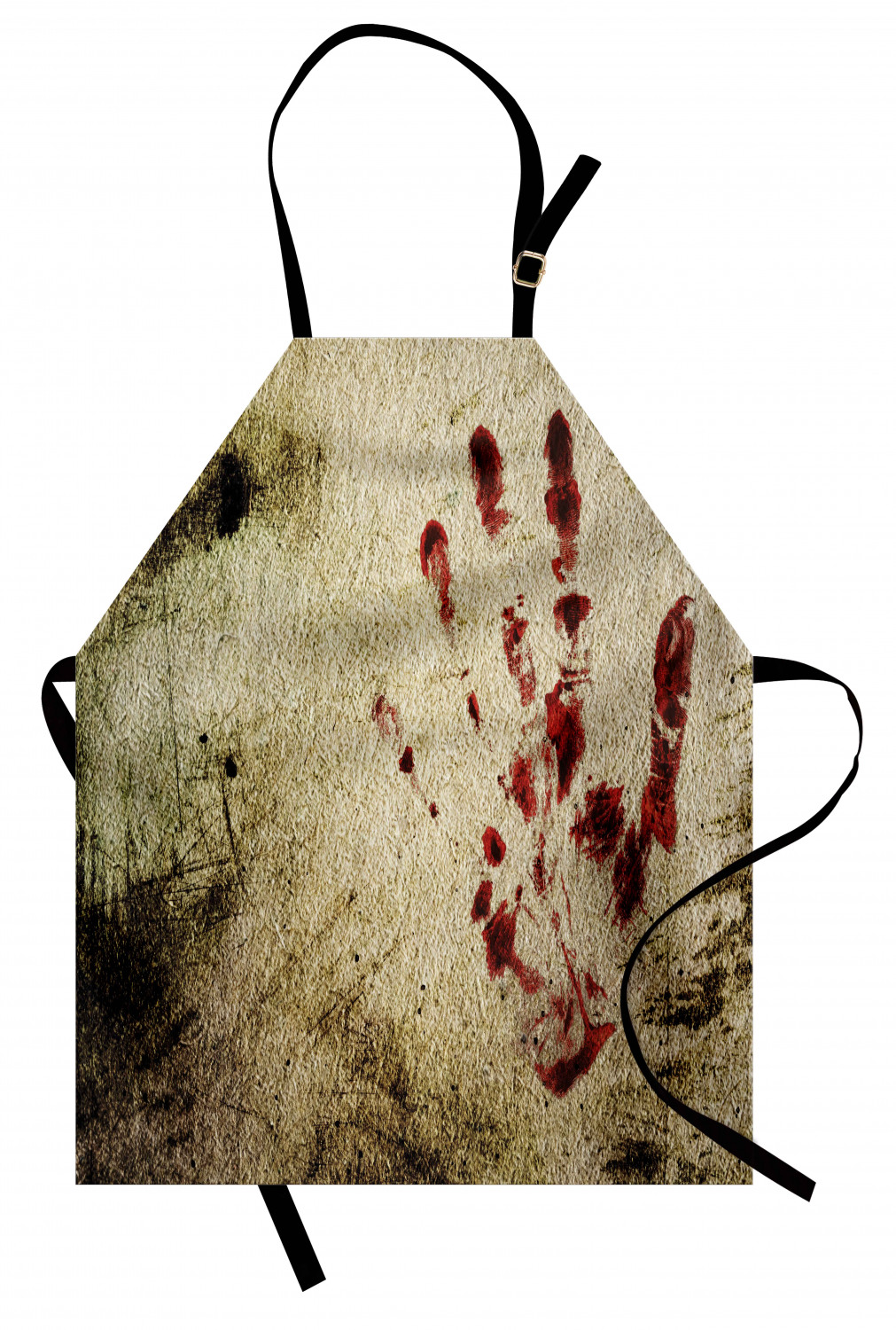 Ambesonne Apron Unisex Kitchen Bib with Adjustable Strap for Cooking