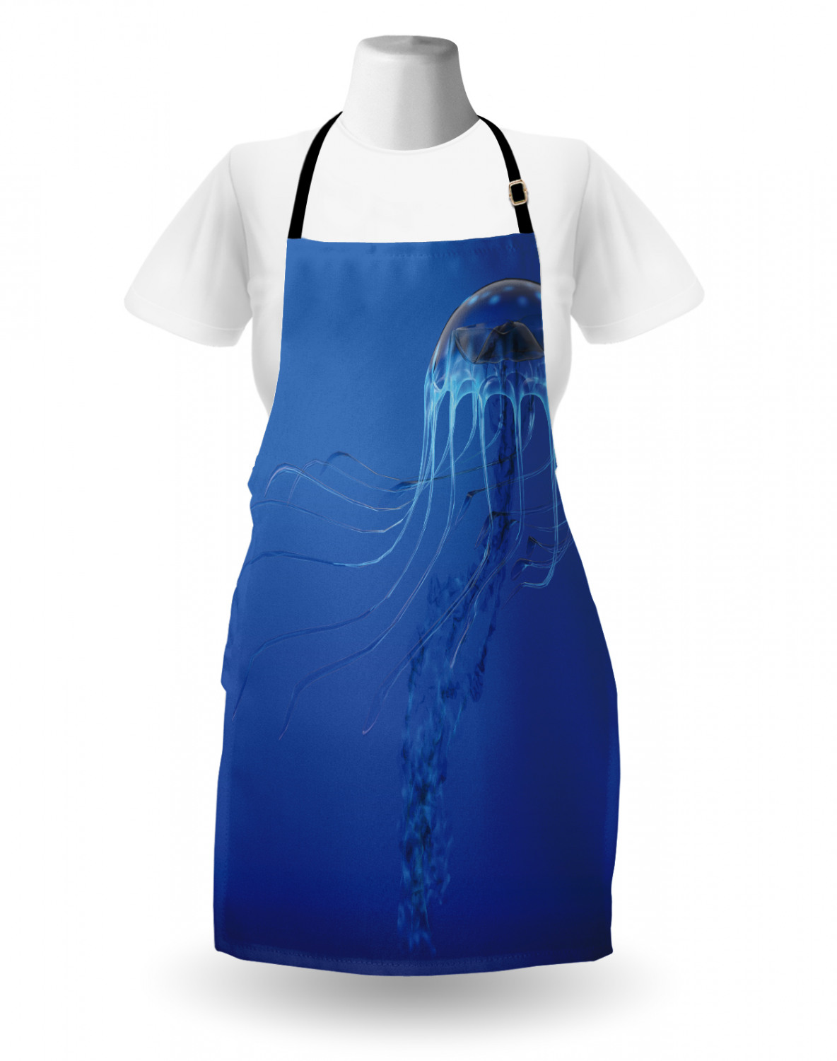 Ambesonne Unisex Durable Apron Bib with Adjustable Strap for Gardening