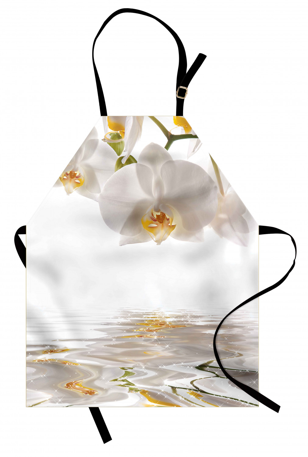 Ambesonne Flower Art Kids Apron Boys Girls Apron Bib Cooking & Painting - Bild 73 von 123