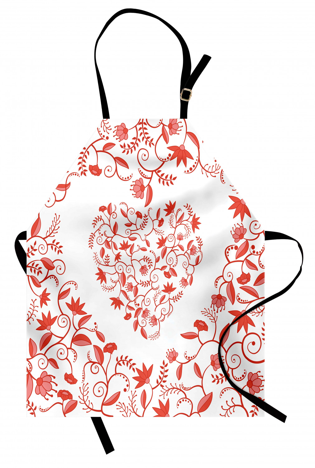 Ambesonne Unisex Durable Apron Bib with Adjustable Strap for Gardening