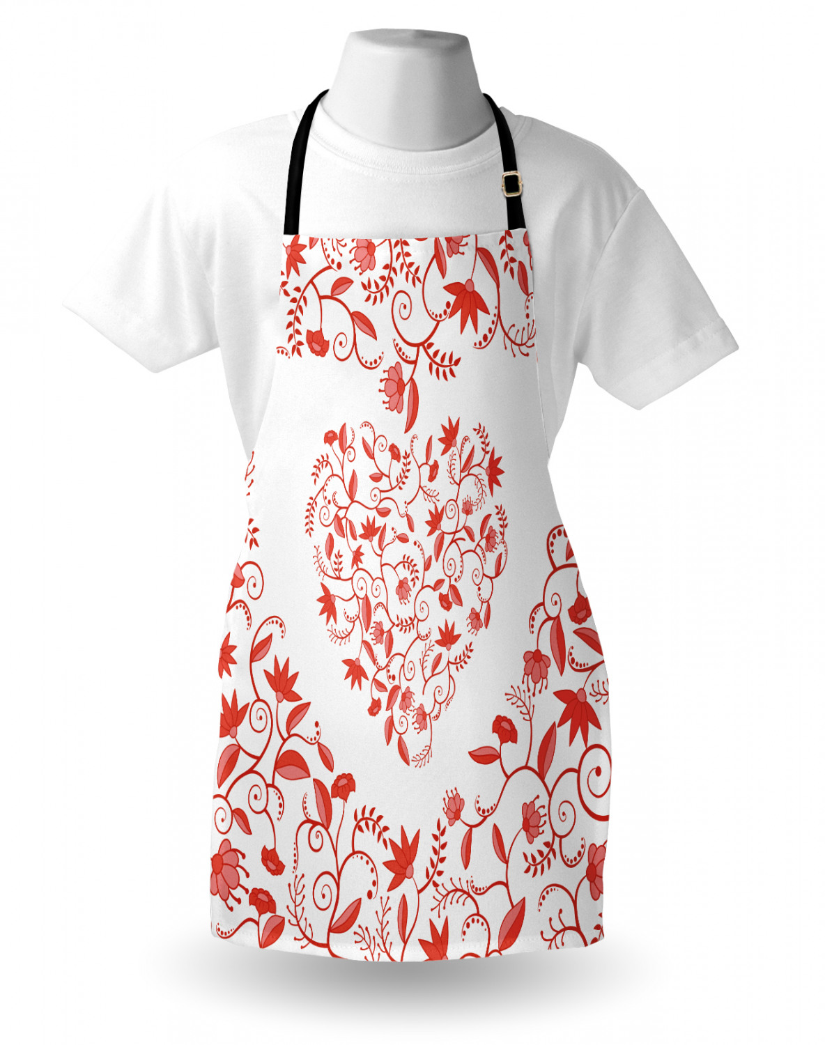 Ambesonne Unisex Durable Apron Bib with Adjustable Strap for Gardening