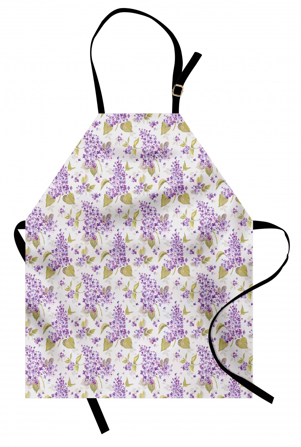 Ambesonne Retro Apron Unisex Kitchen Bib with Adjustable Neck Cooking Baking