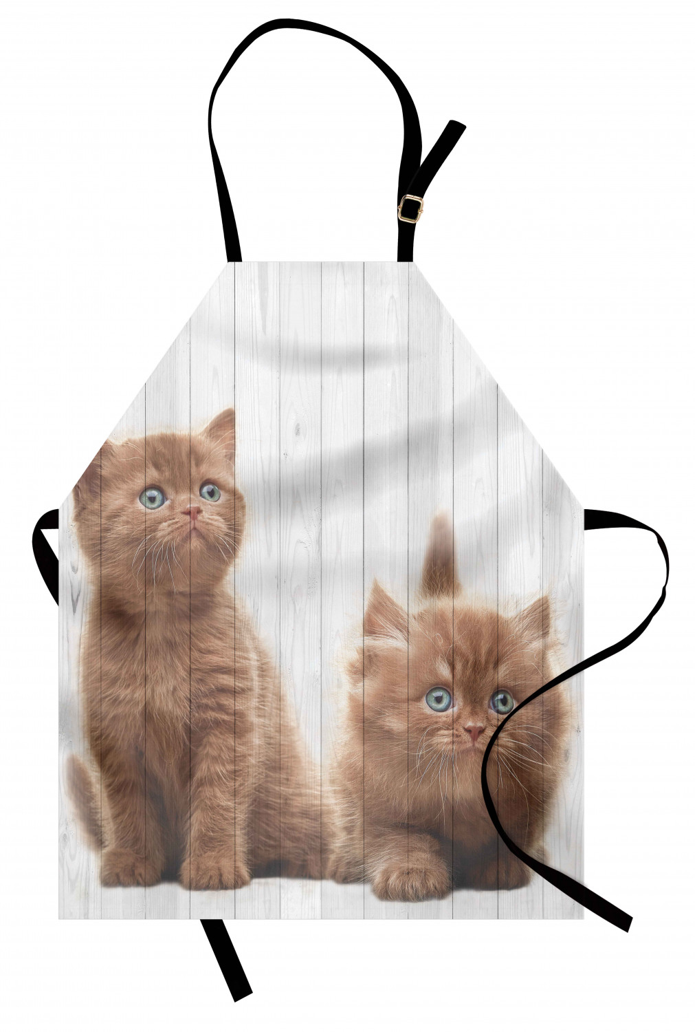 Funny Animal Apron Unisex Kitchen Bib with Adjustable Neck Cooking Baking